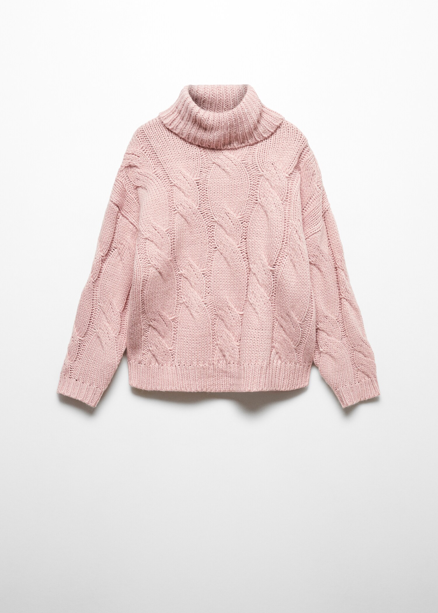 Jersey punto cuello alto - Artículo sin modelo
