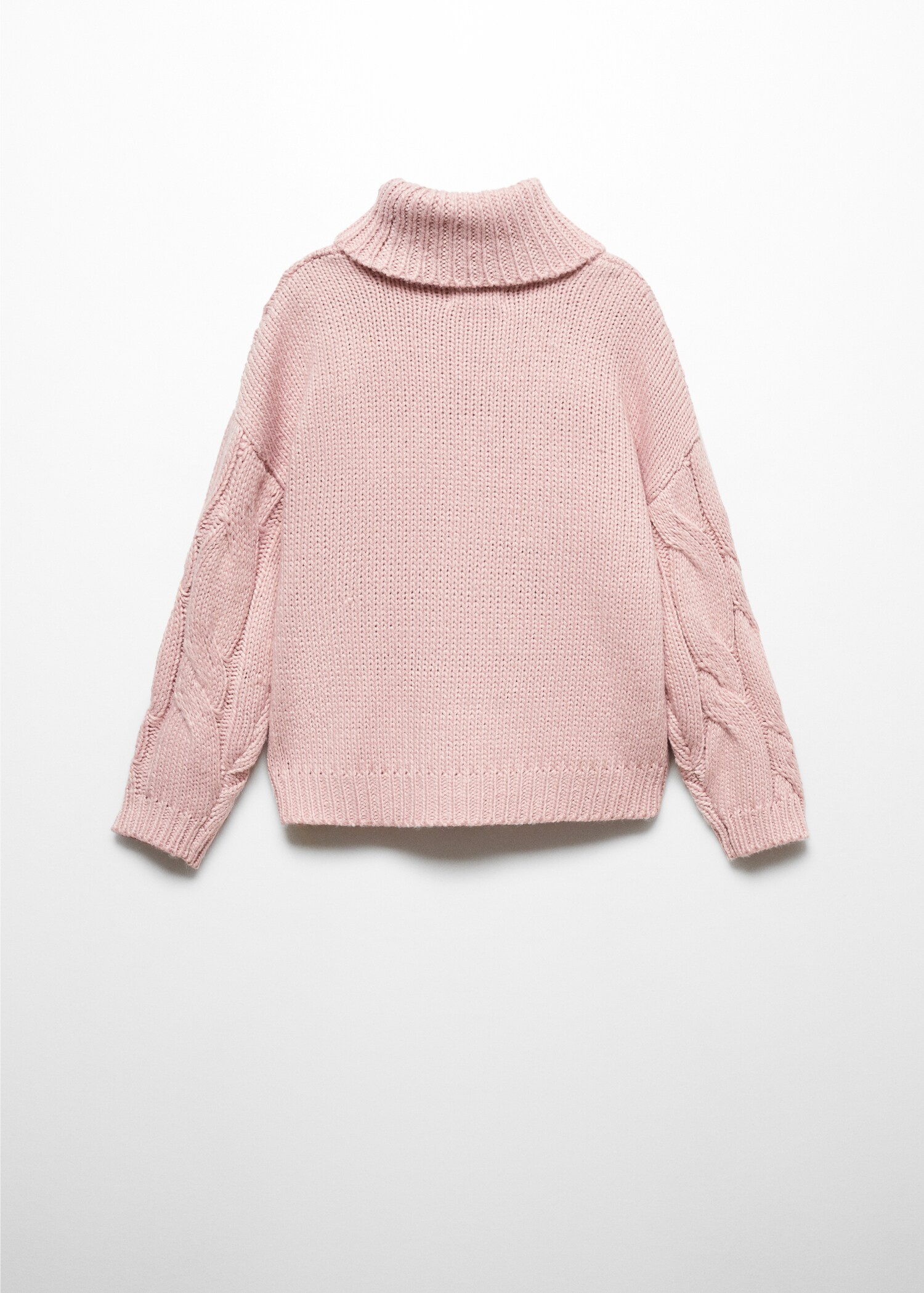 Jersey punto cuello alto - Reverso del artículo