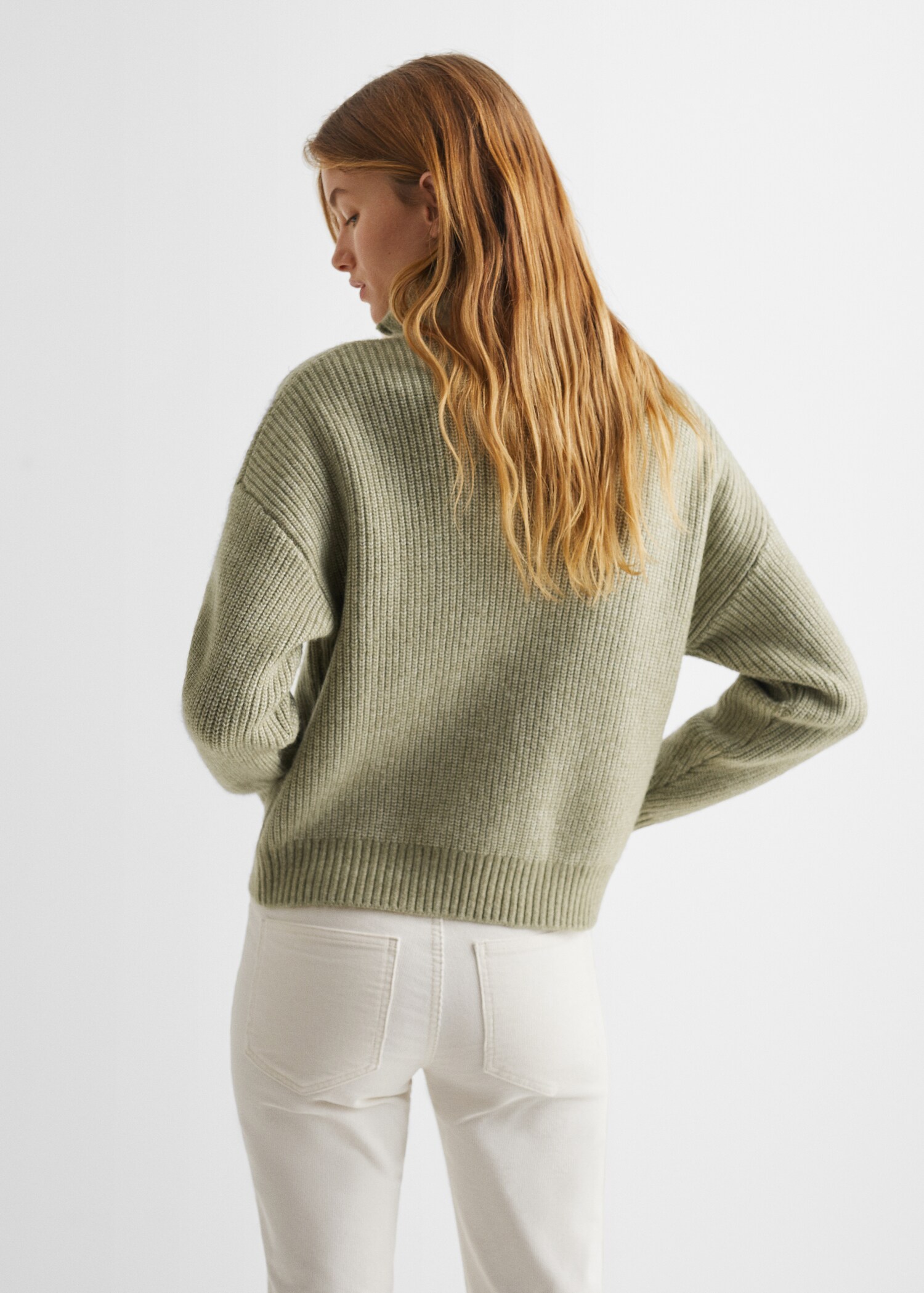 Jersey cuello cremallera - Reverso del artículo