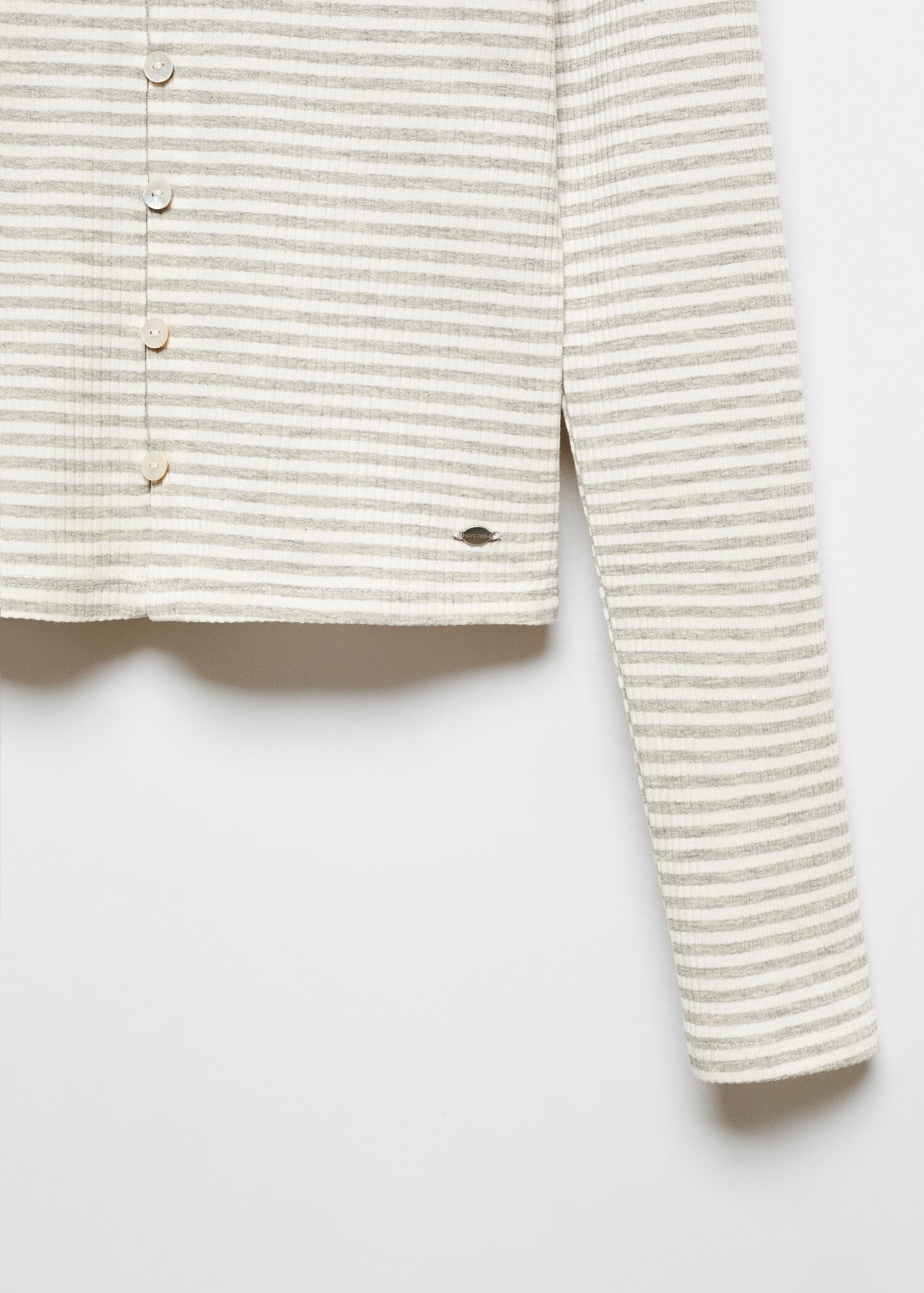 Camiseta rayas botones - Detalle del artículo 8