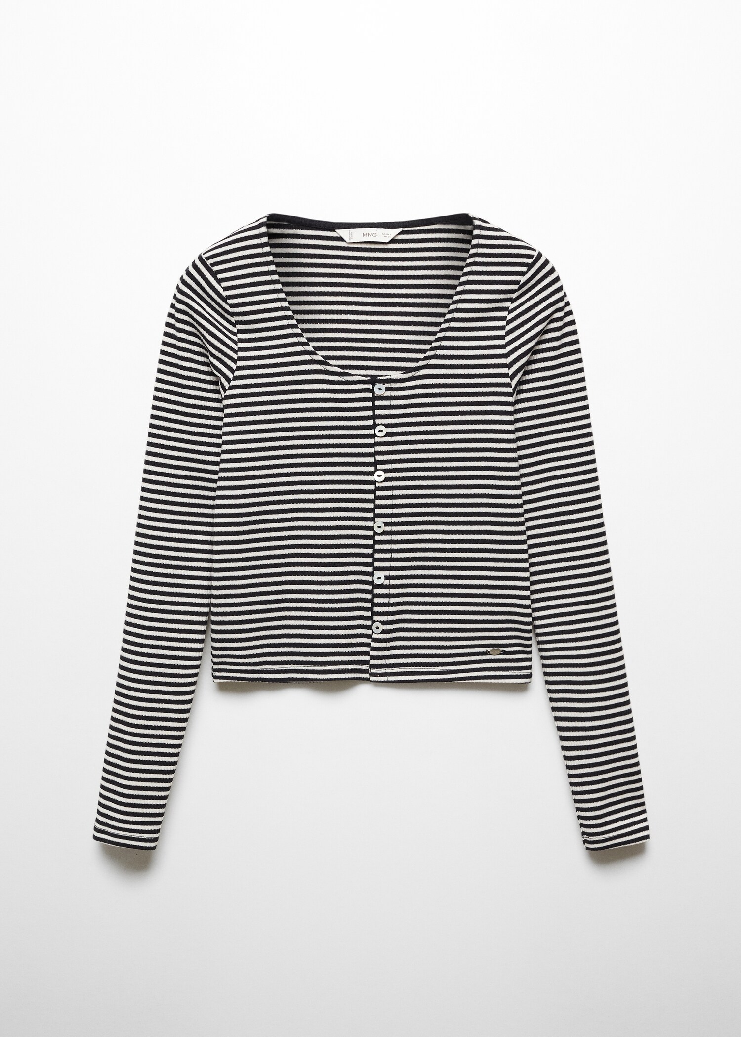 Camiseta rayas botones - Artículo sin modelo