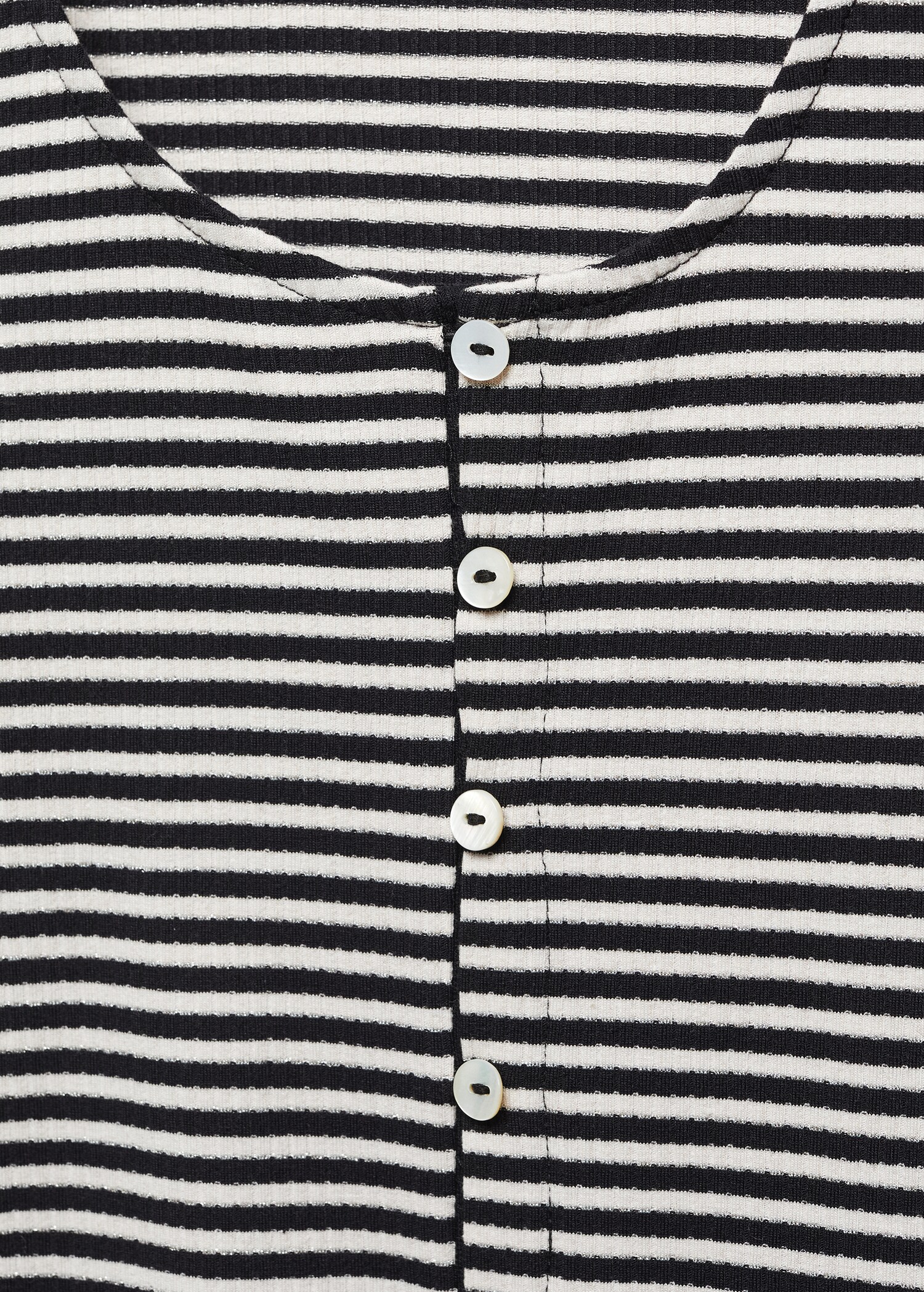 Camiseta rayas botones - Detalle del artículo 8