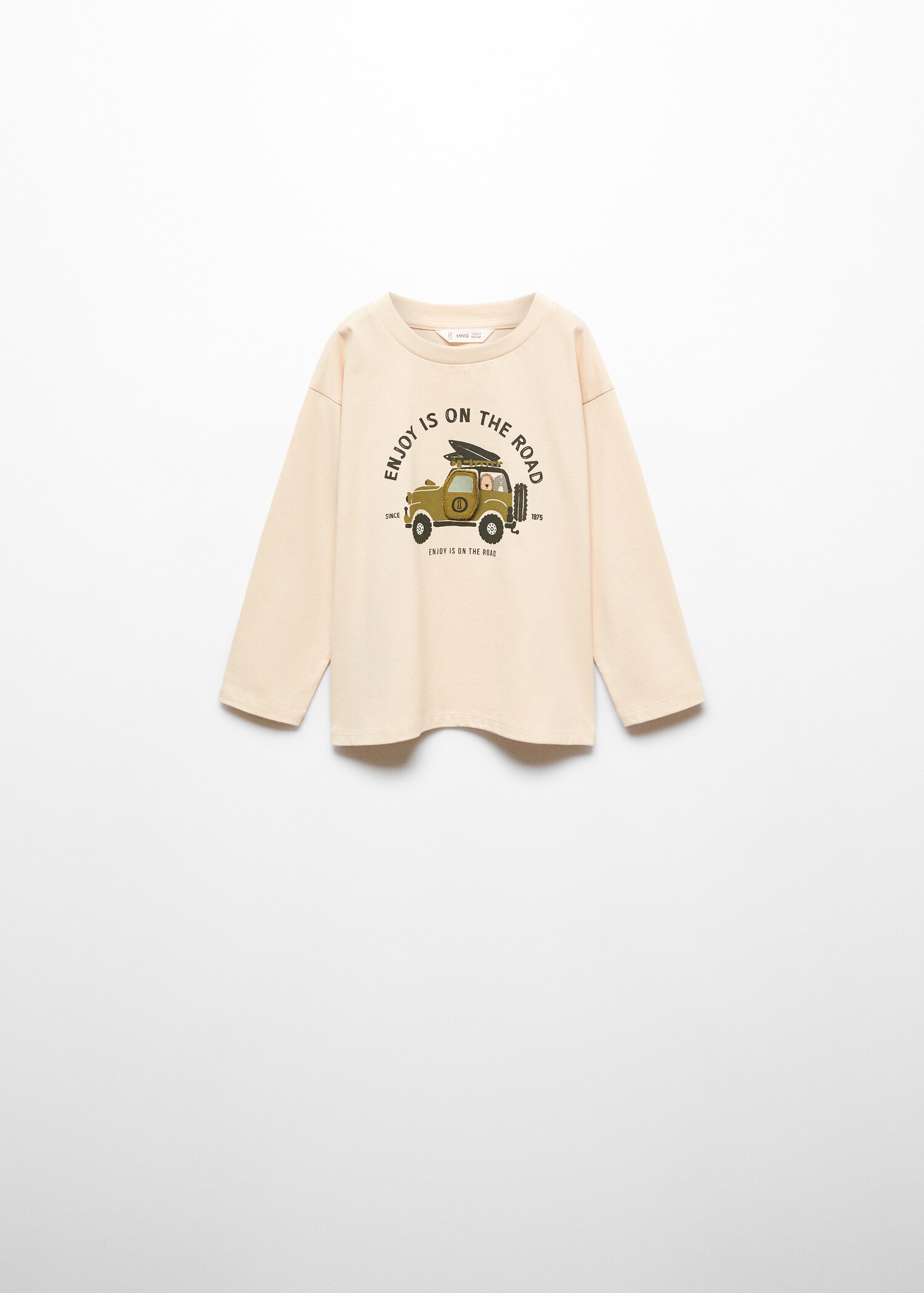 Camiseta manga larga estampada - Artículo sin modelo