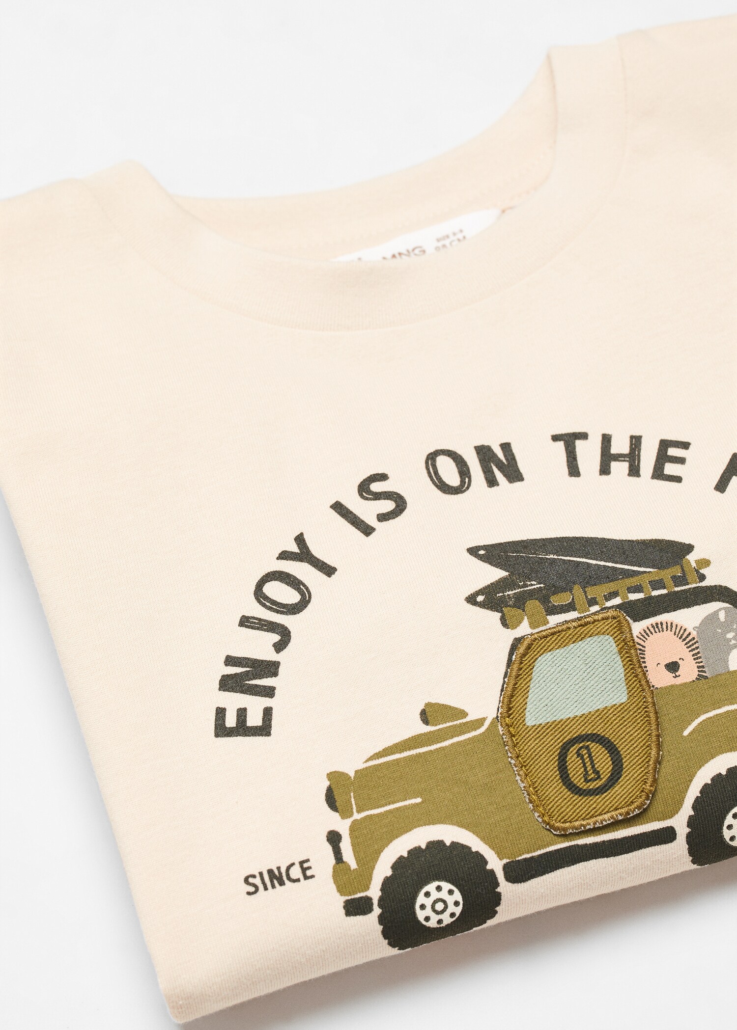 Camiseta manga larga estampada - Detalle del artículo 0