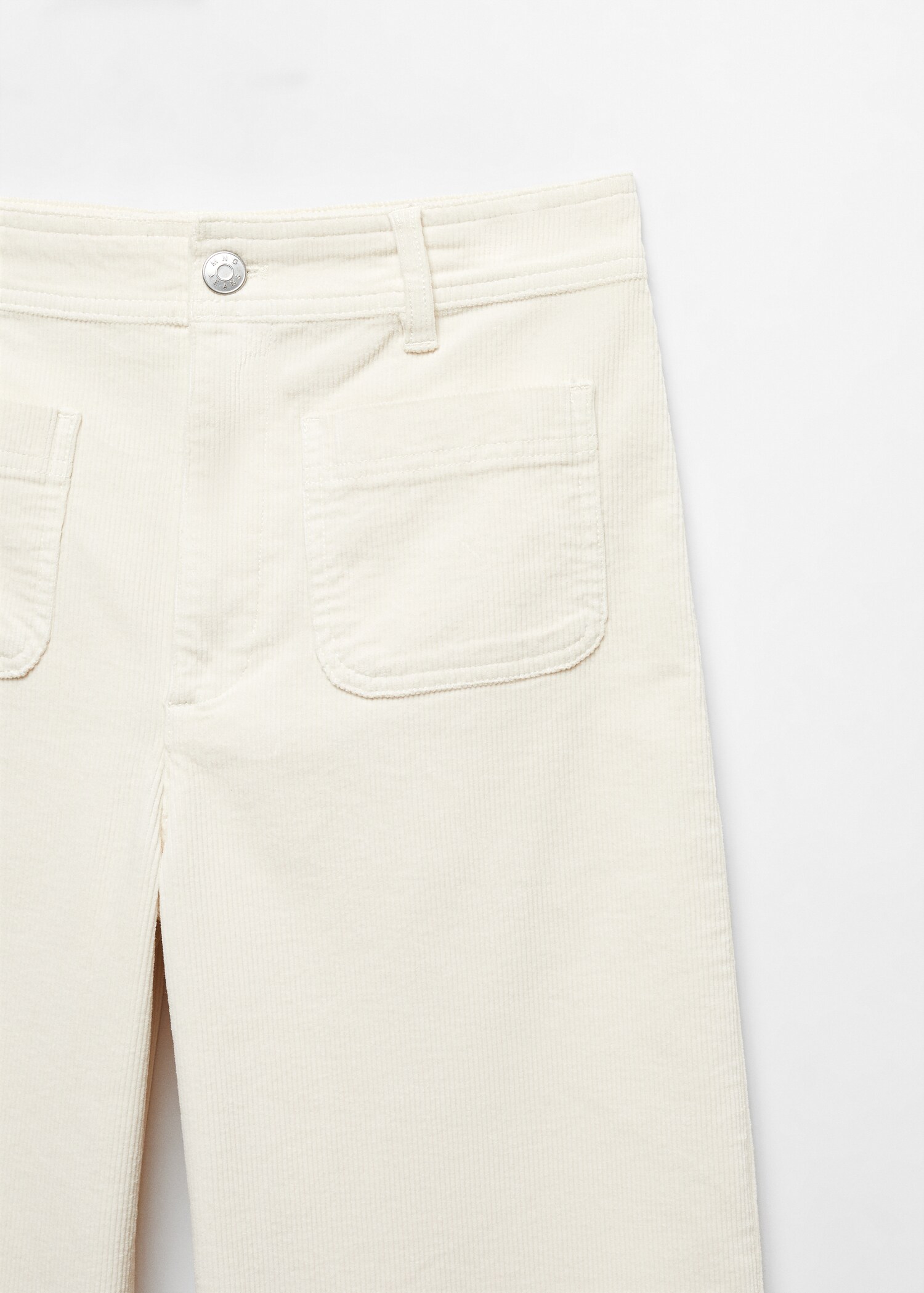 Corduroy culotte trousers - Details of the article 8