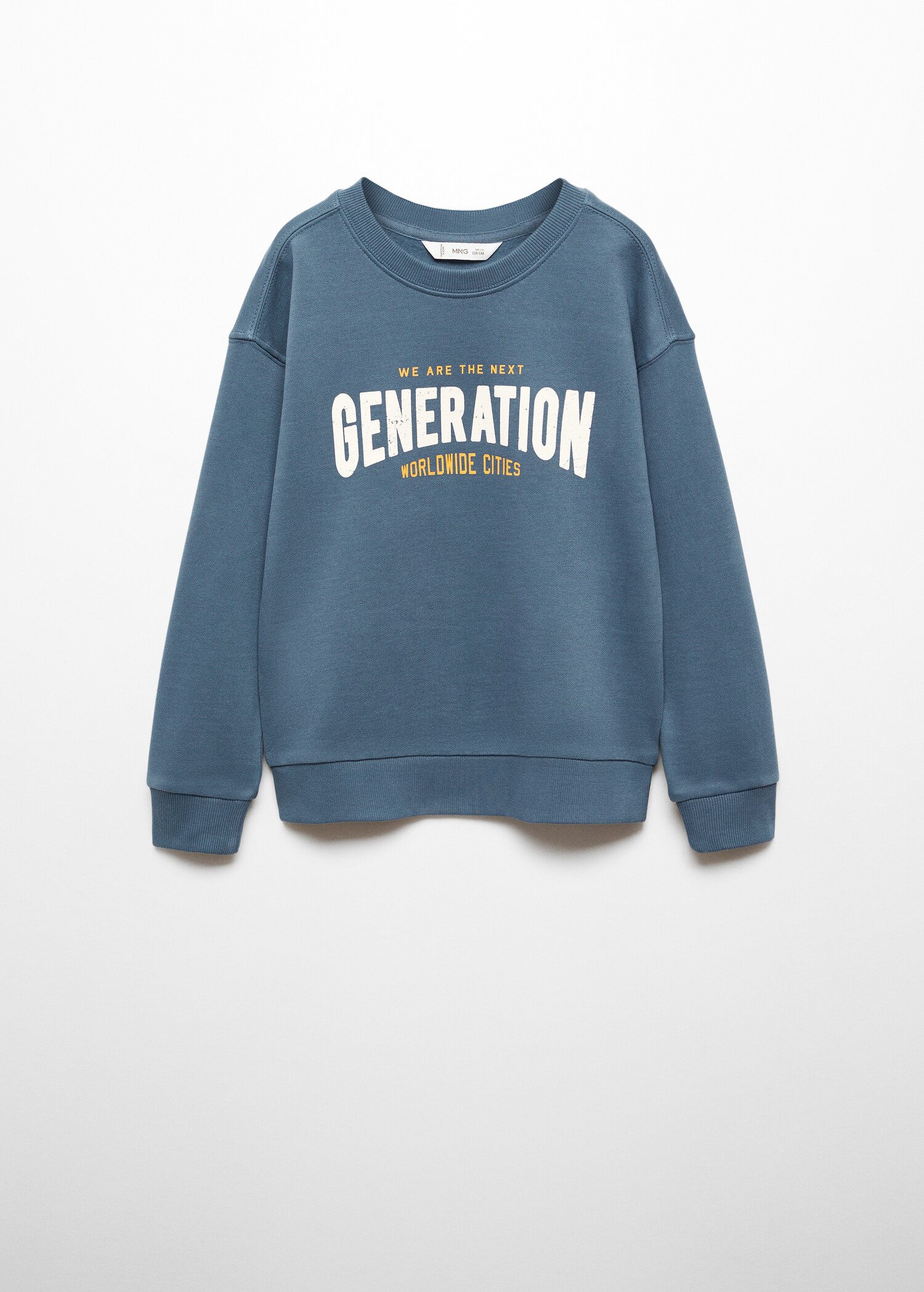 Sudadera mensaje algodón - Artículo sin modelo