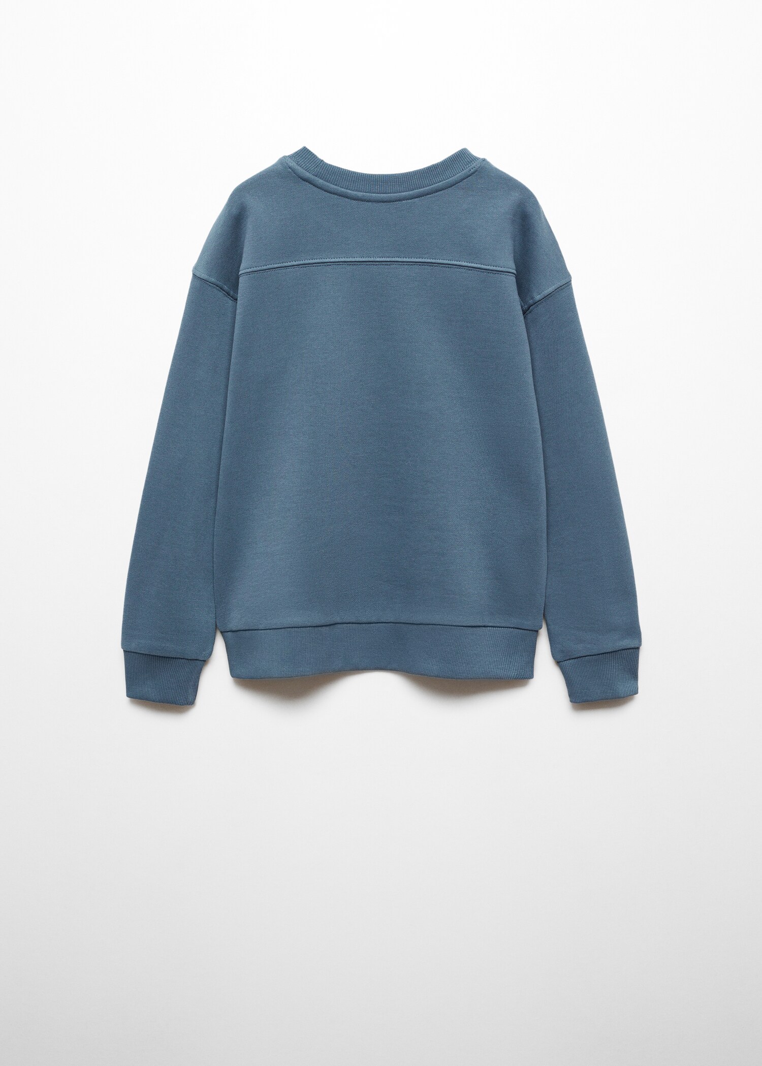 Sudadera mensaje algodón - Reverso del artículo