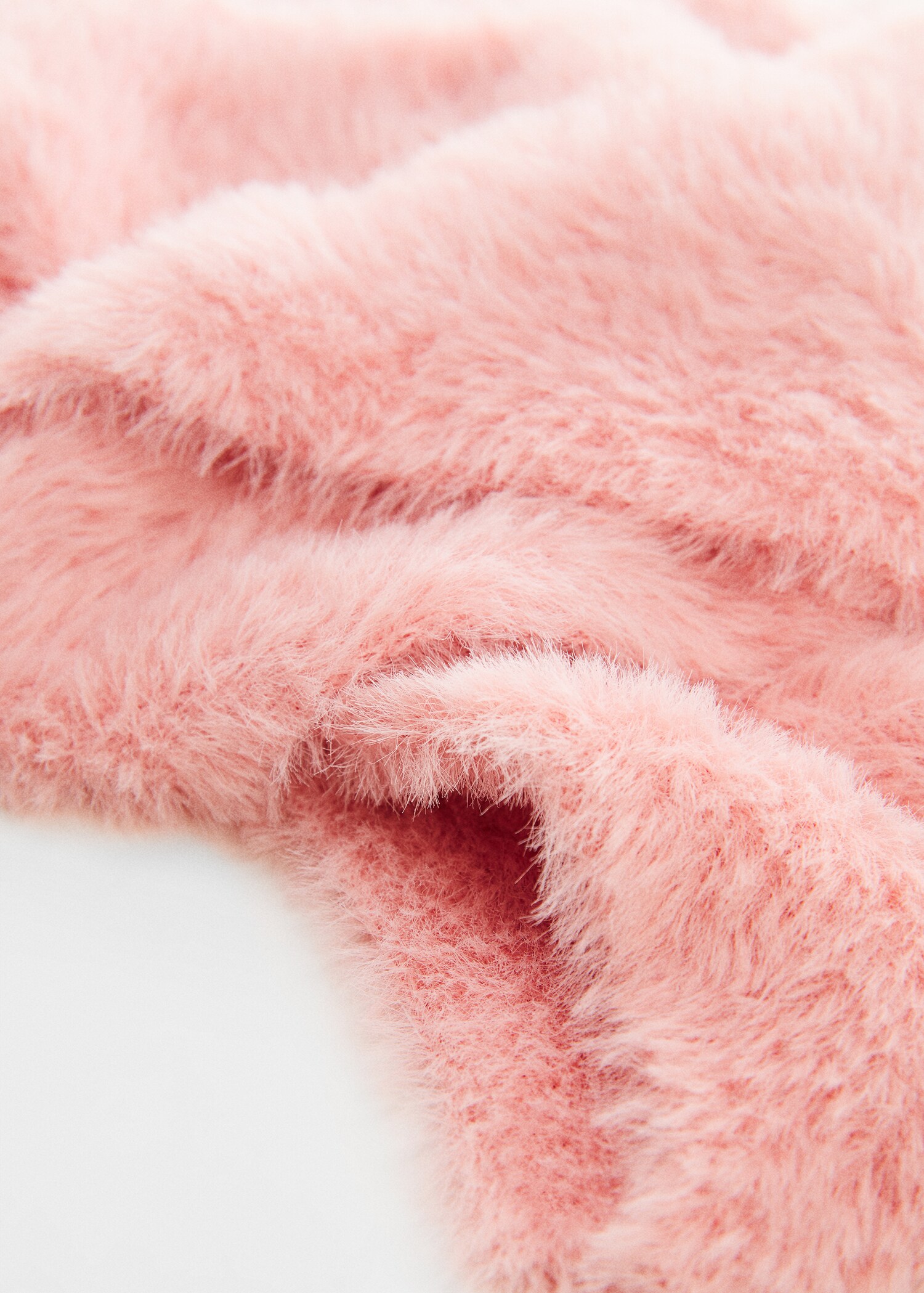 Faux fur scarf - Medium plane