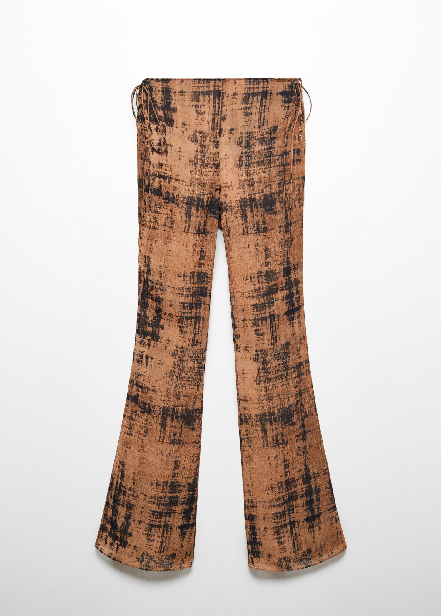 Pantalon imprimé semi-transparent - Article sans modèle
