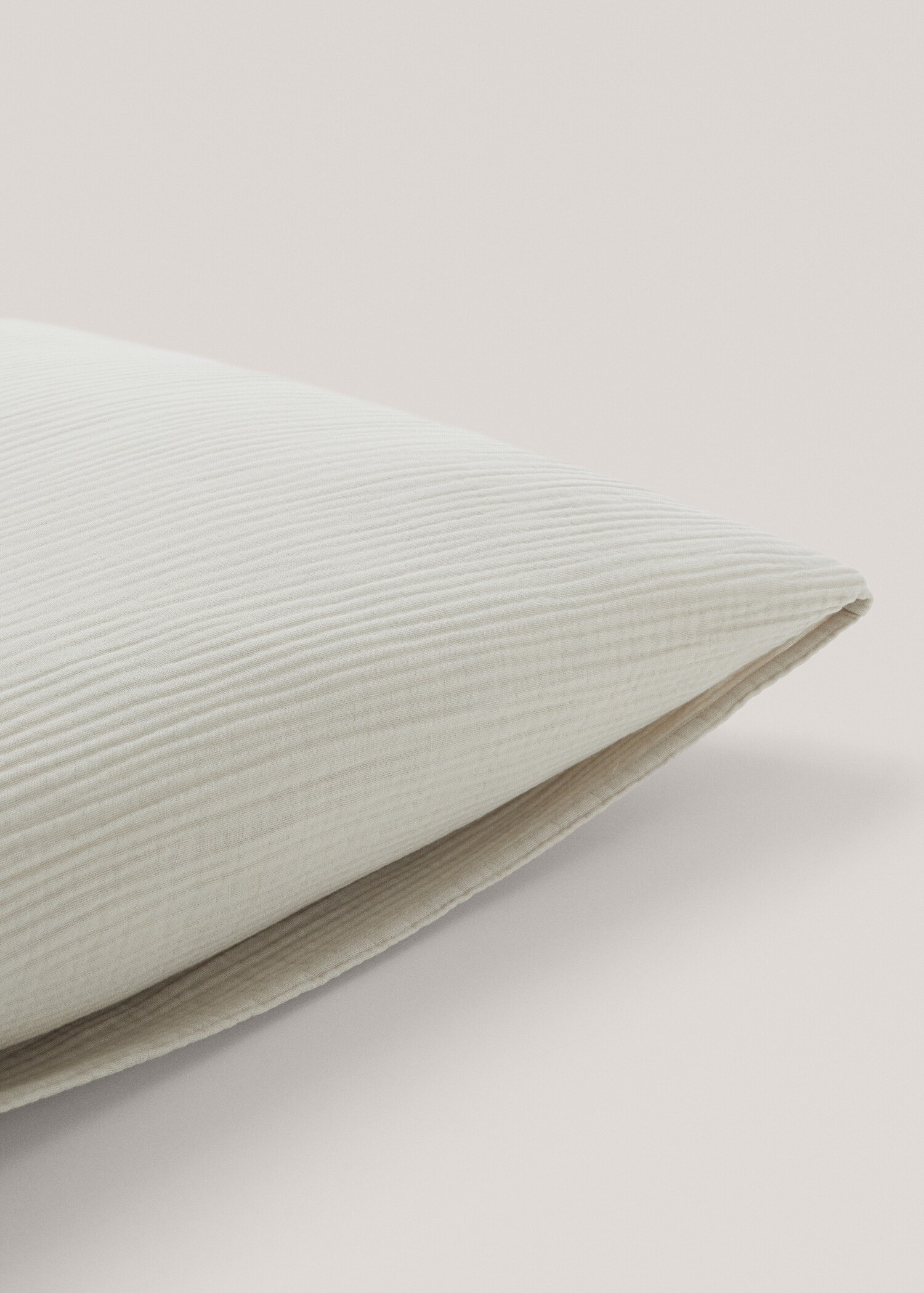 Funda de almohada gasa algodón 60x60cm - Detalle del artículo 1