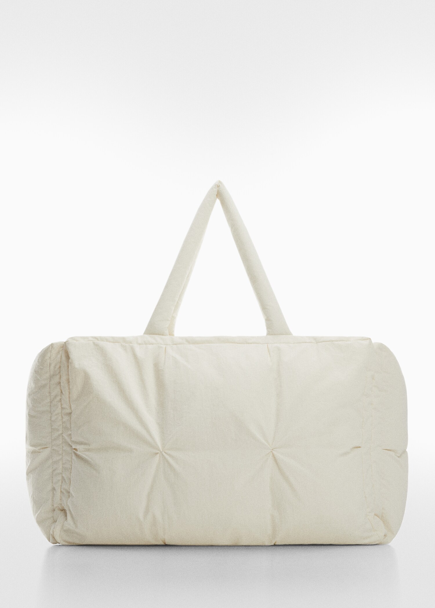 Quilted shopper bag - Артикул без модел