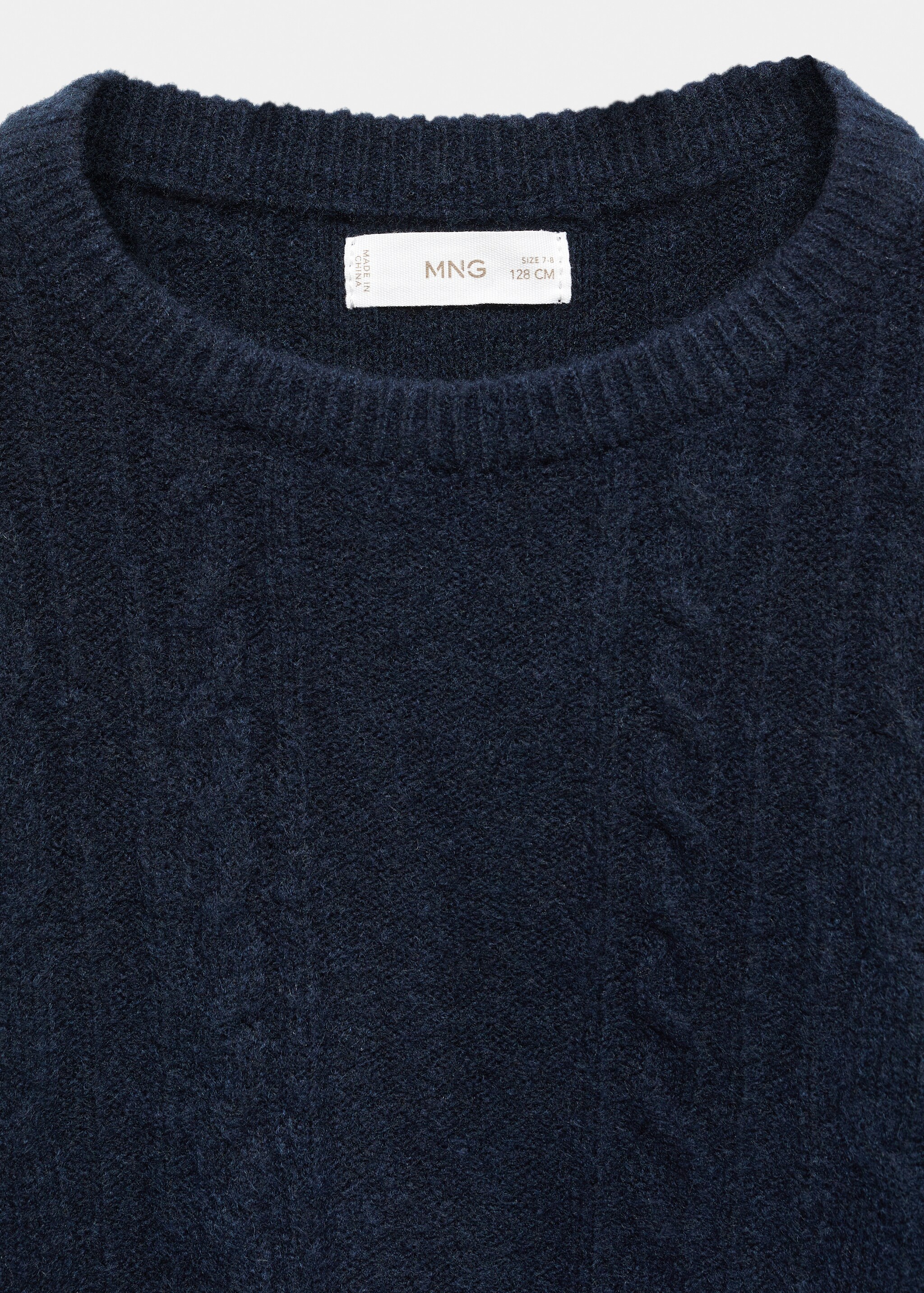 Knitted braided sweater - Details of the article 0
