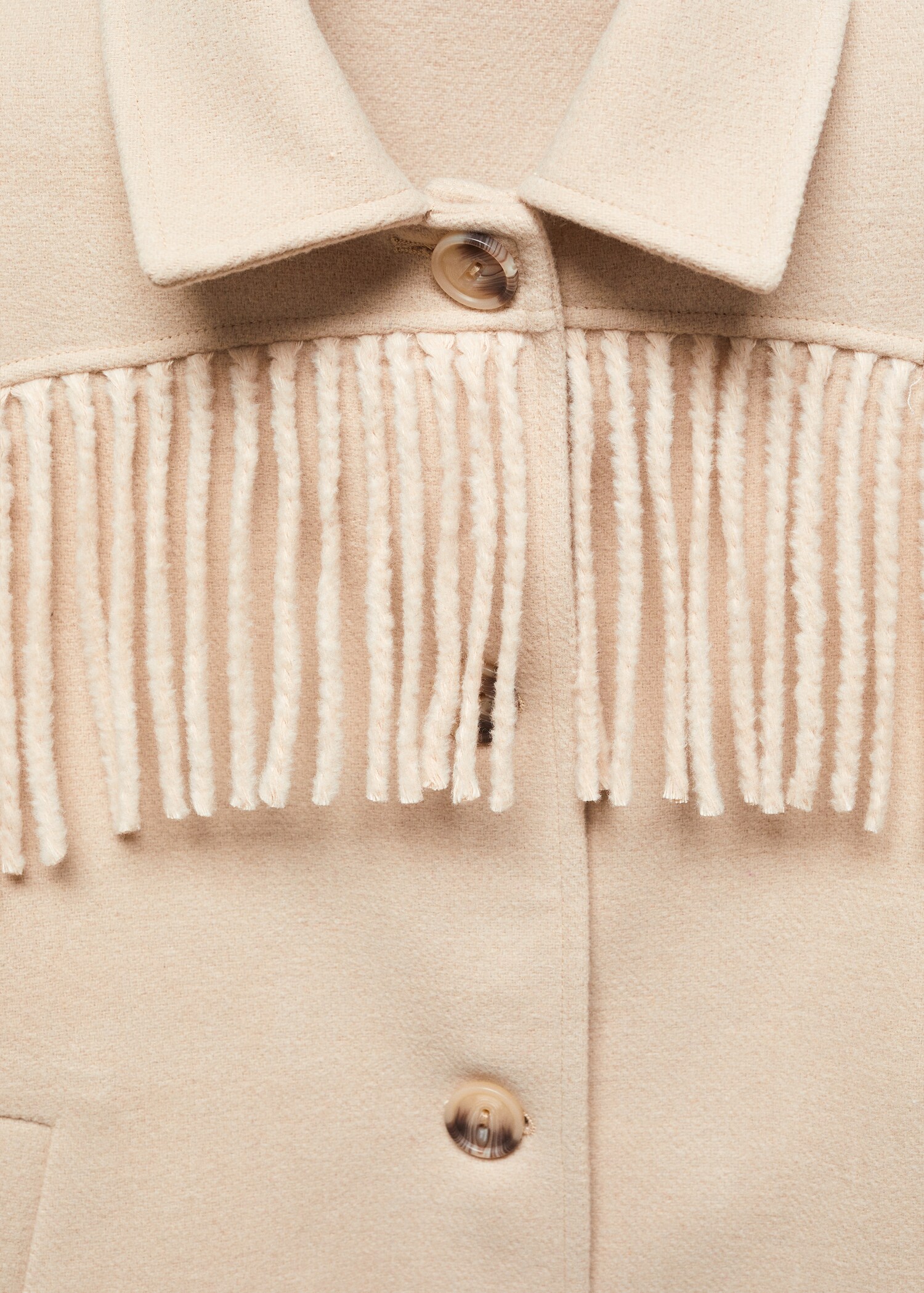 Chaqueta lana flecos - Detalle del artículo 8