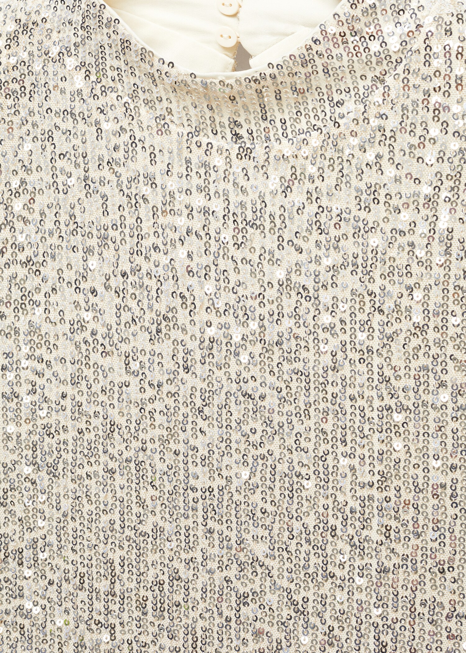 Sequined turtleneck t-shirt  - Details of the article 8