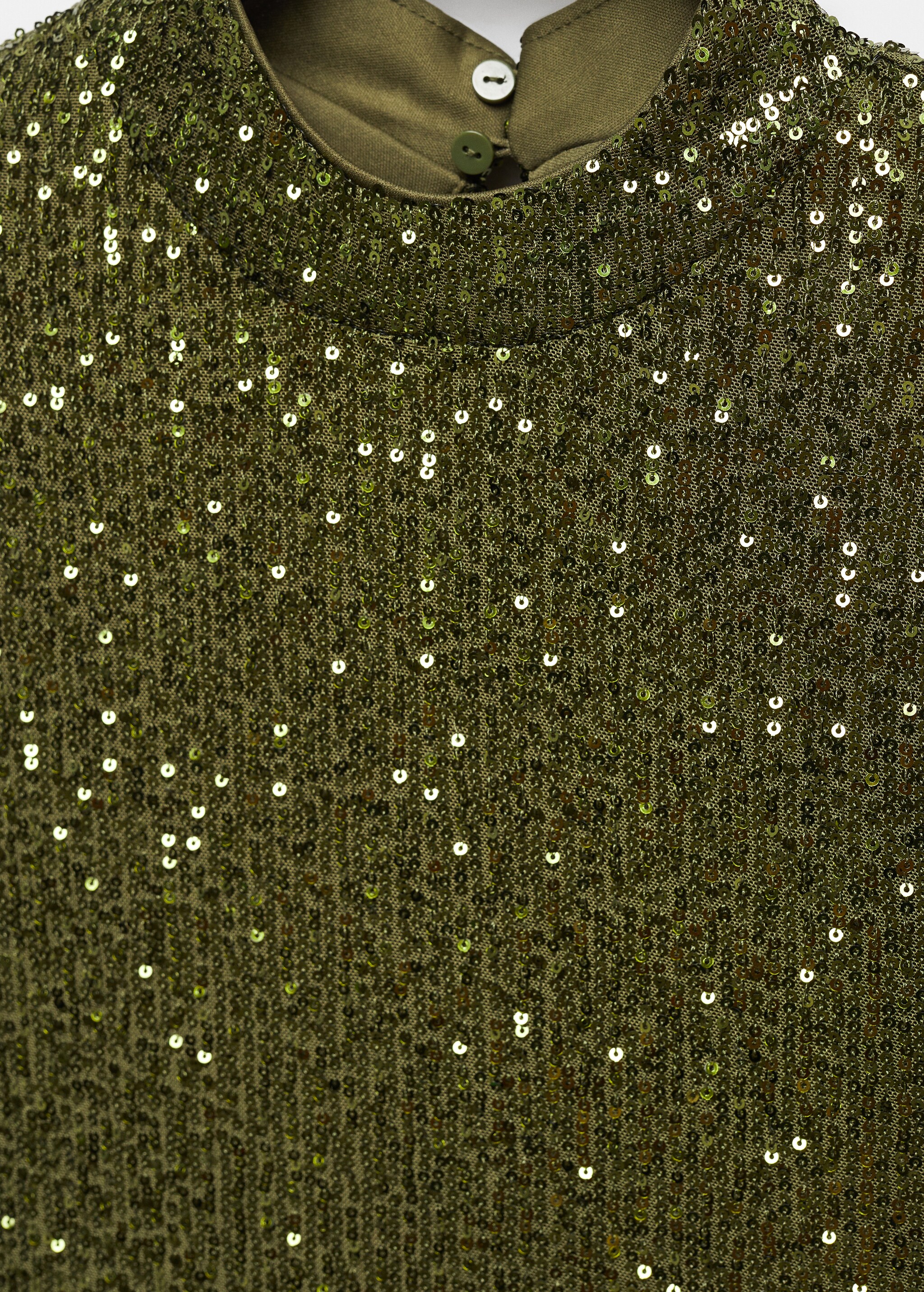 Sequined turtleneck t-shirt  - Details of the article 8