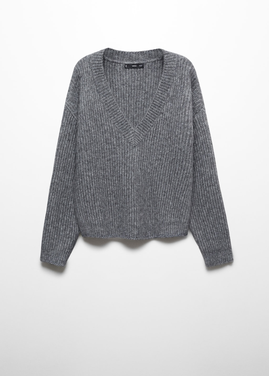 V-neck knit sweater - Women | MANGO Japan