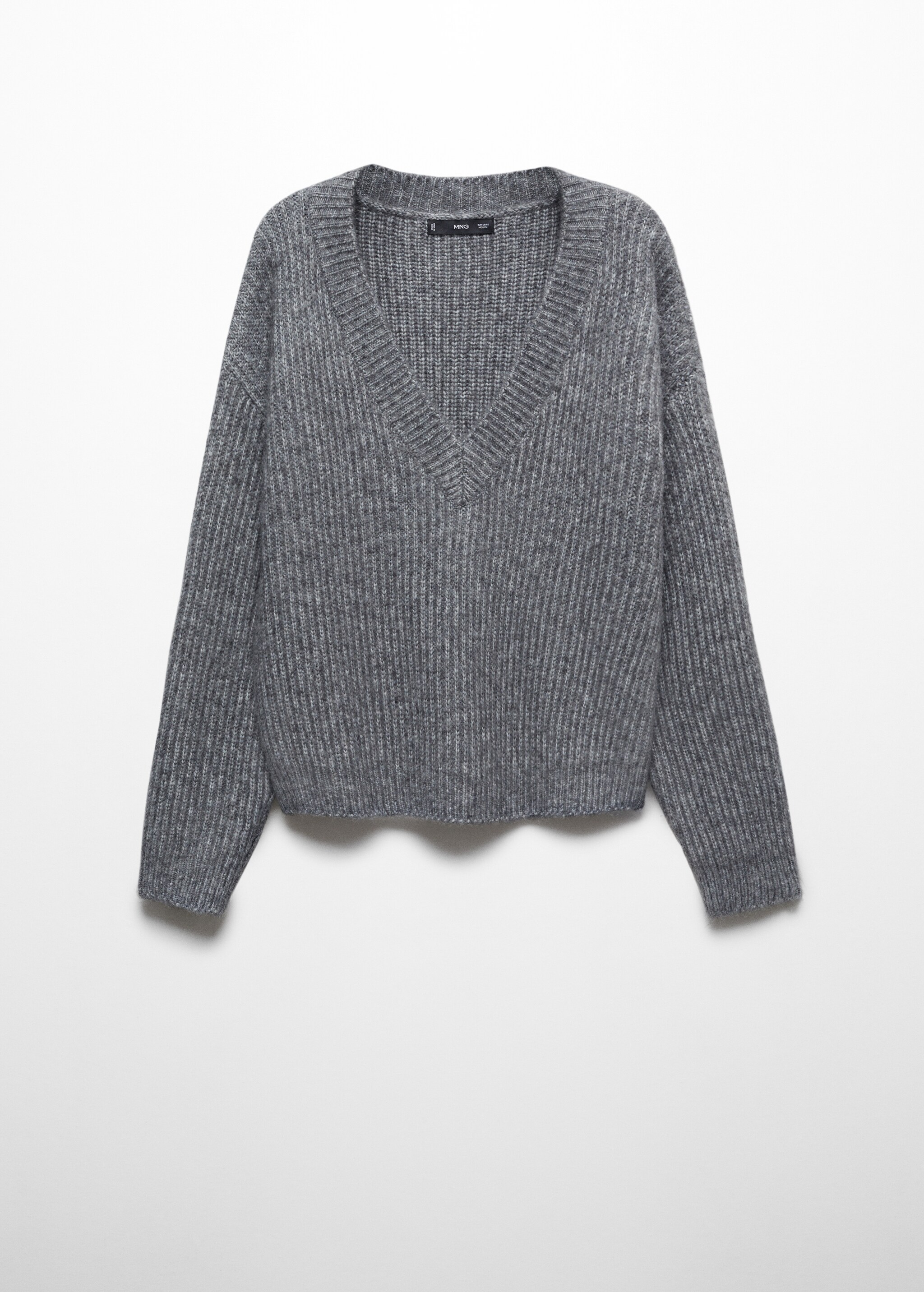 V-neck knit sweater - Article without model