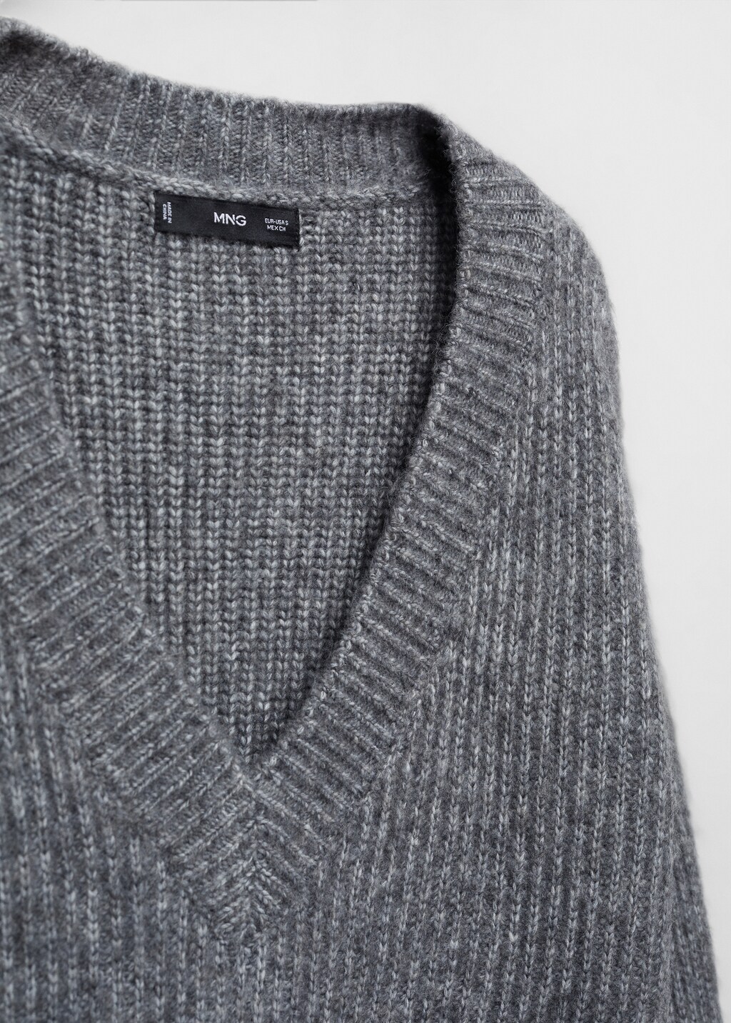 MEYAME V-NECK HEATHER KNIT Vネック　カシミヤニット V-NECK HEATHER KNIT – MEYAME