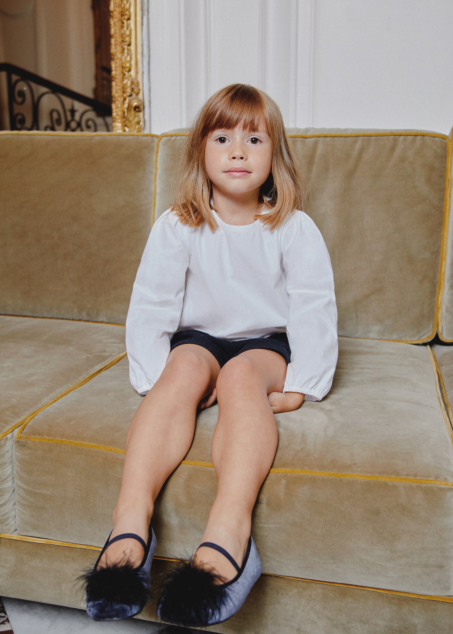Blouse à nœud en coton - Détail de l'article 5