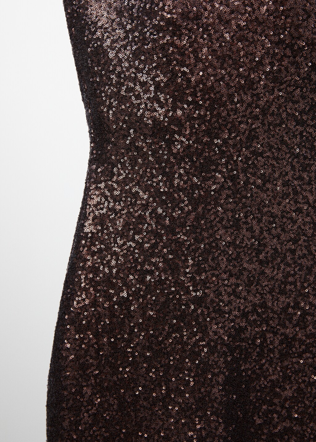 Robe bustier a paillettes