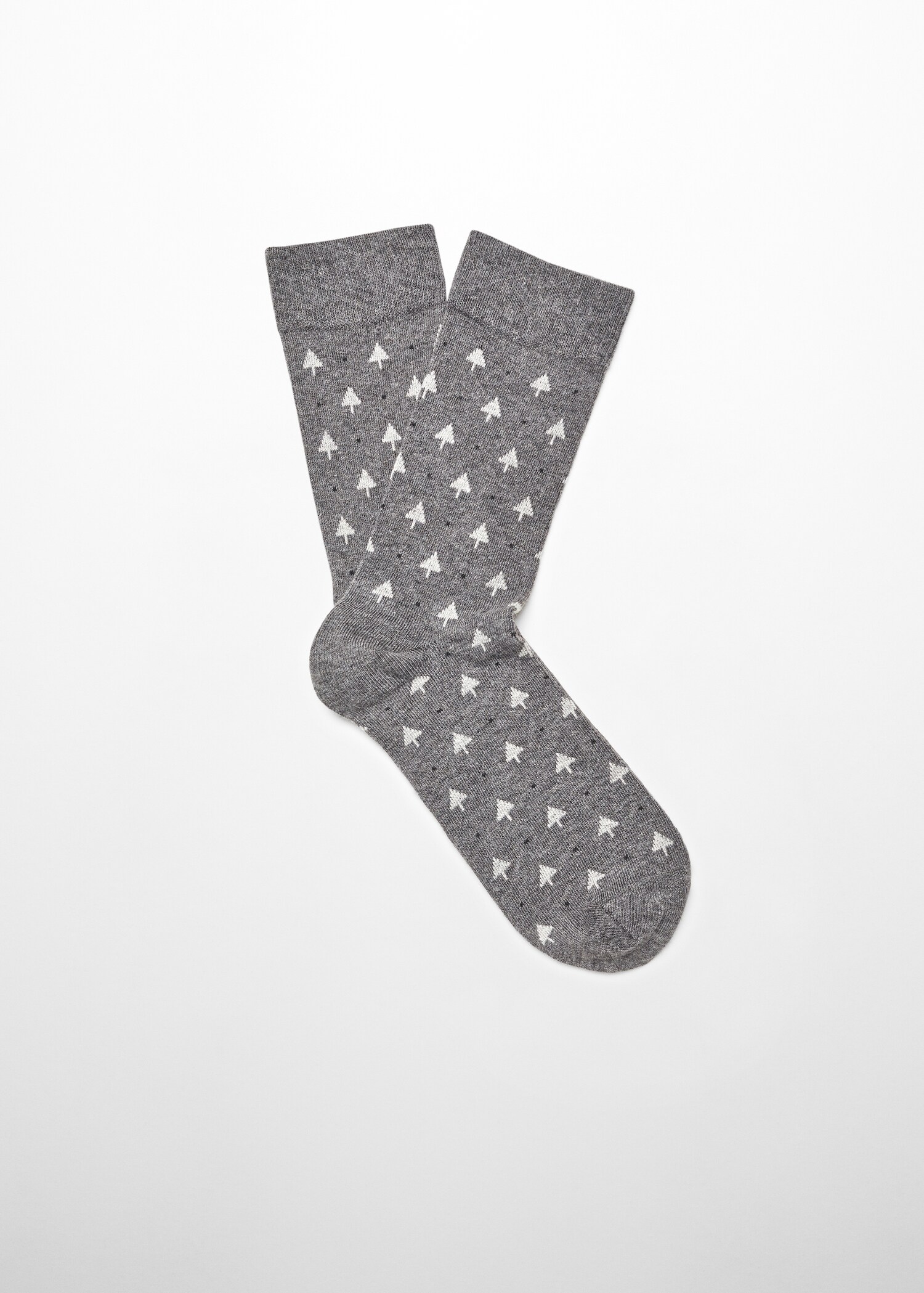 Chaussettes coton imprimé de Noël Homme MANGO Maroc