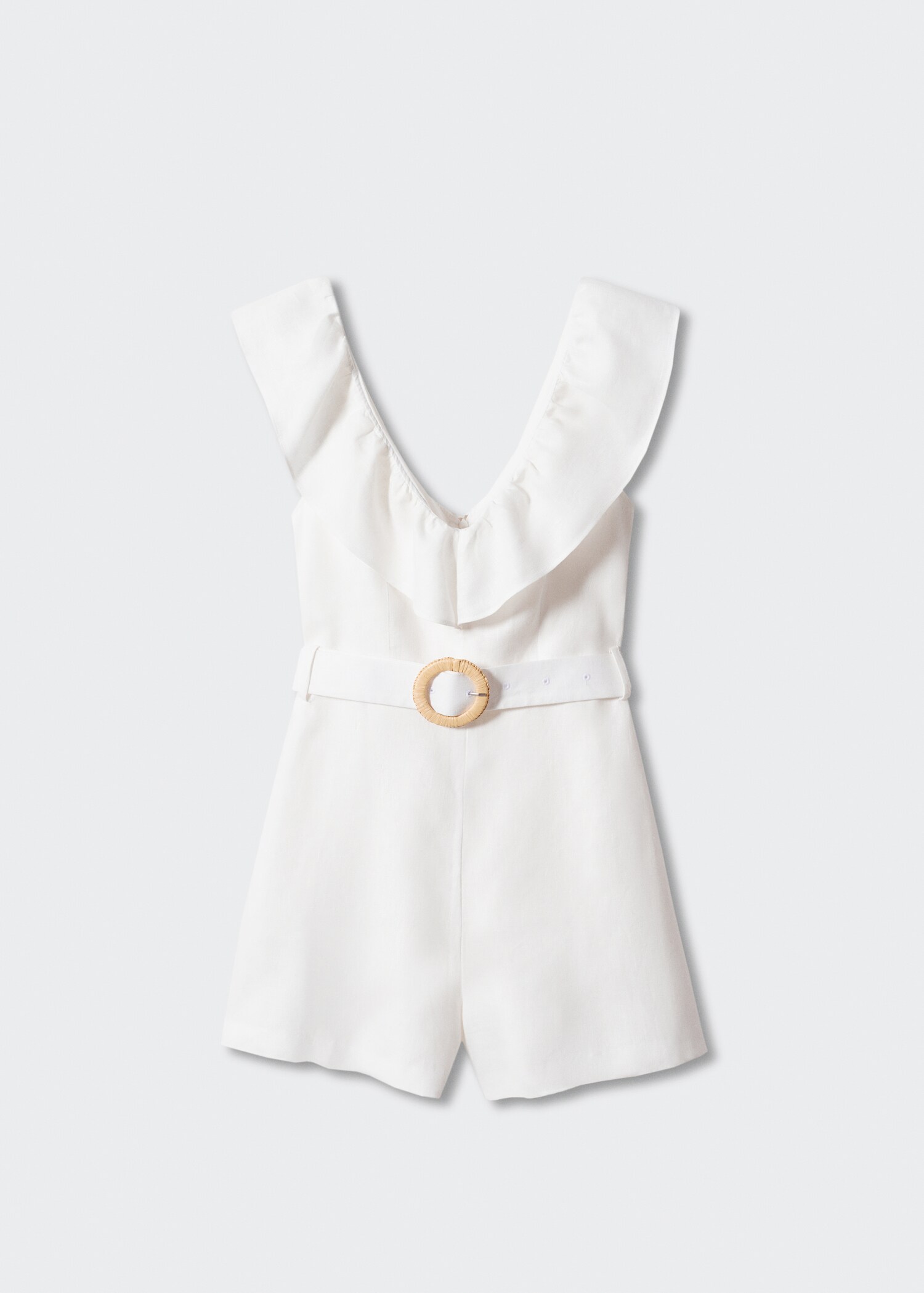 Combinaison lin ceinture  - Article sans modèle