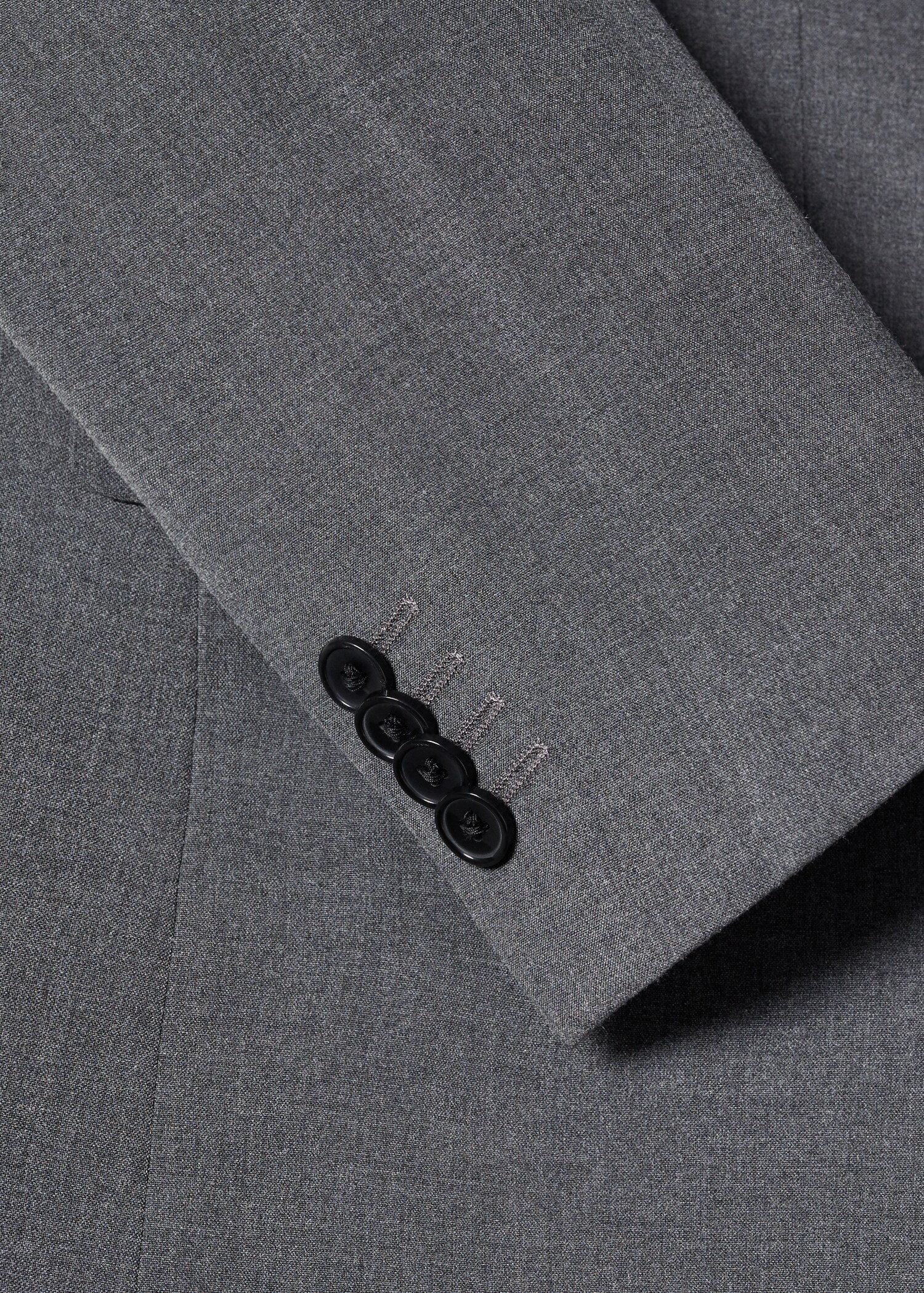 Stretch fabric slim-fit suit jacket - Details of the article 8