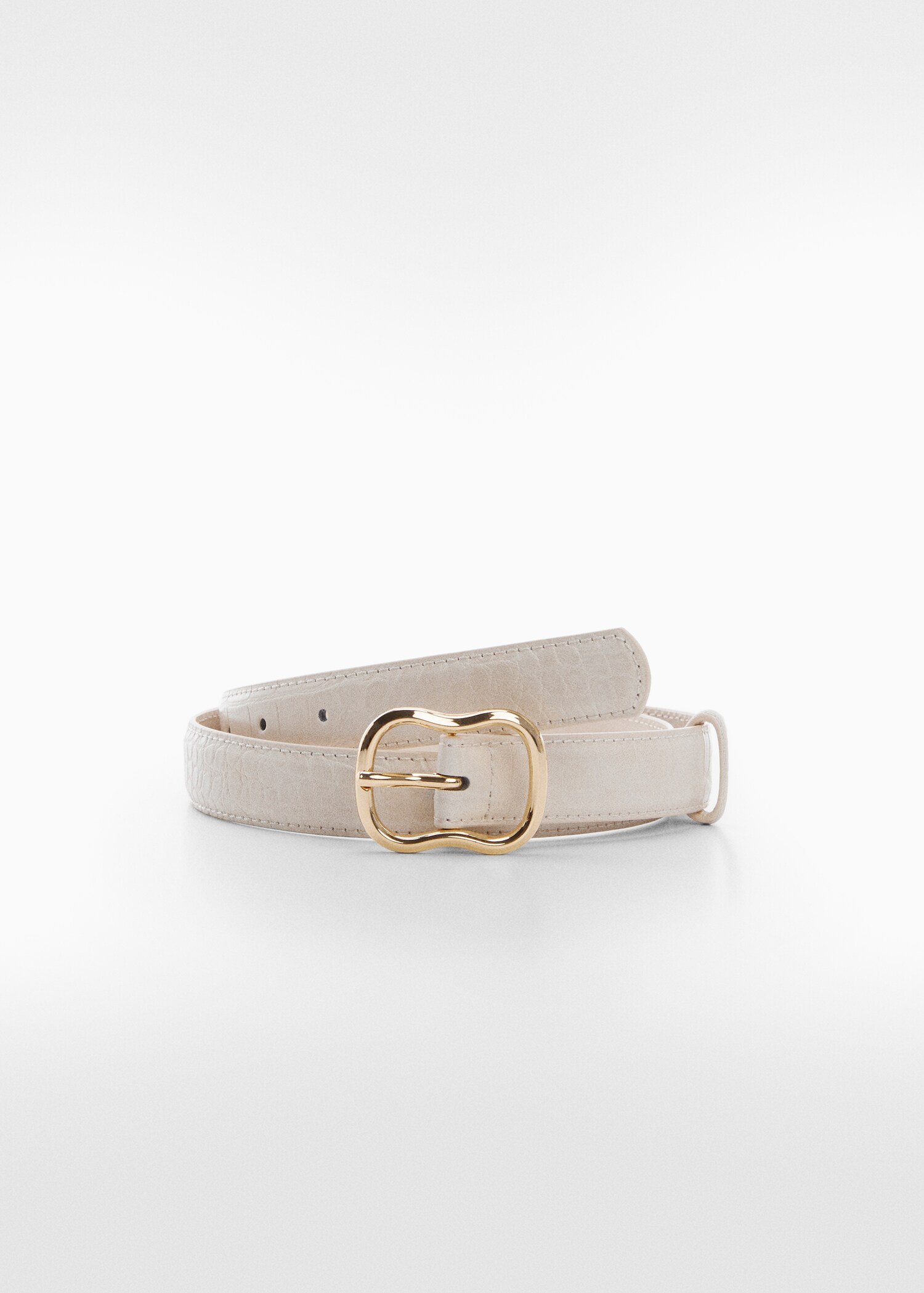 Crocodile-effect belt - Article without model