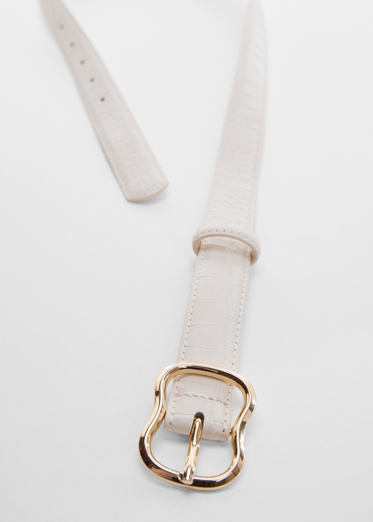 Crocodile-effect belt - Details of the article 1