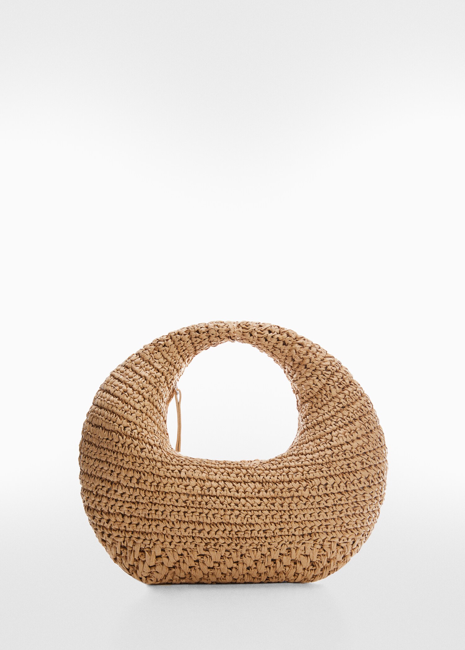 Bolso fibra natural redondo - Artículo sin modelo