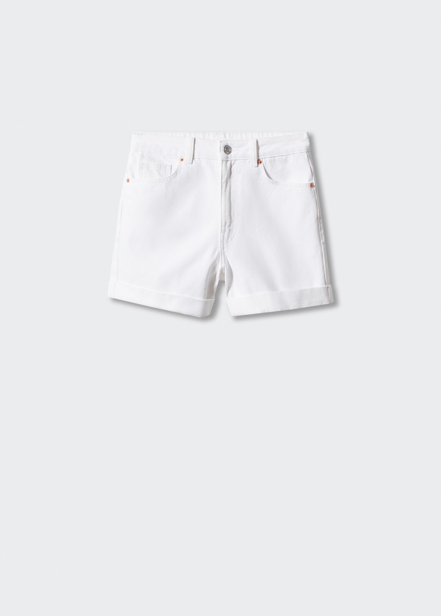 Shorts vaqueros mom-fit - Artículo sin modelo