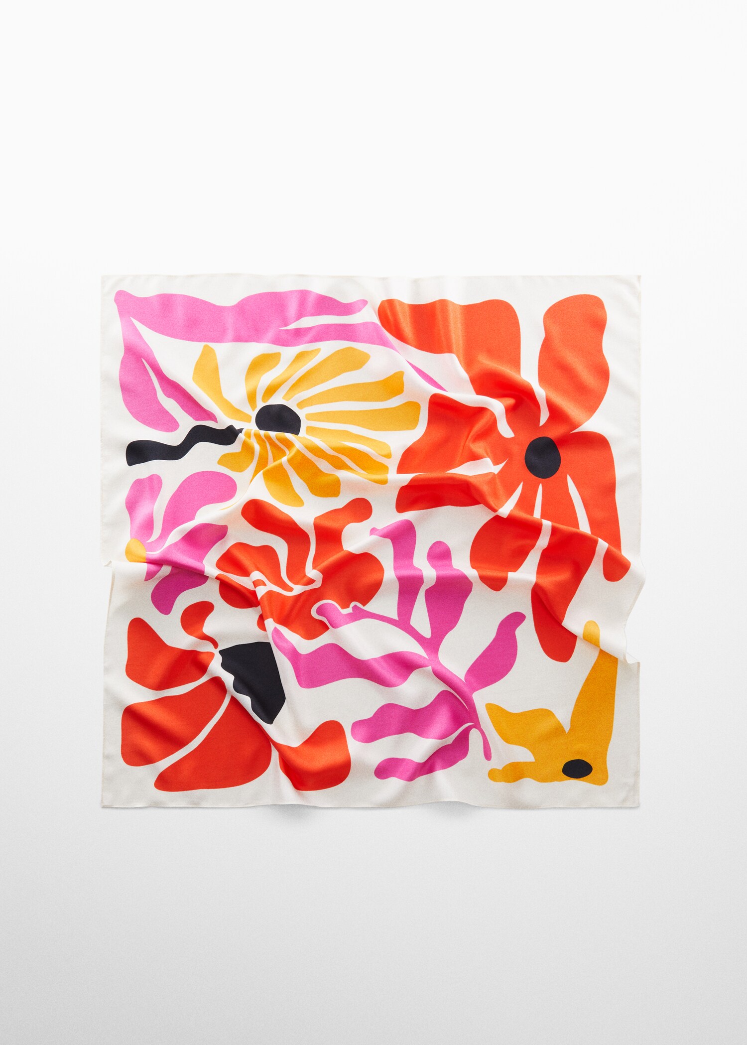 Floral printed scarf - Article without model