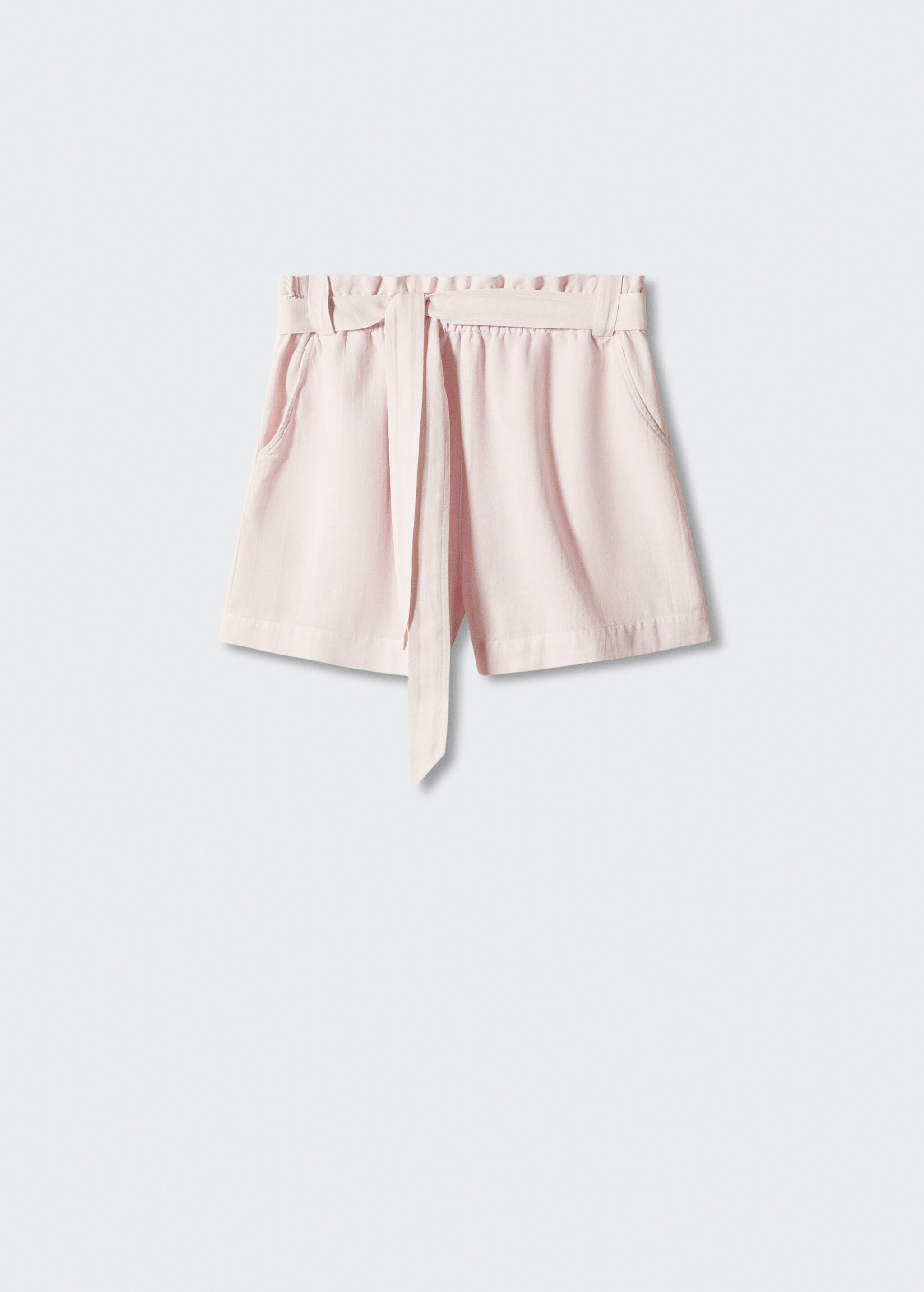 Cotton linen shorts - Artikl bez modela