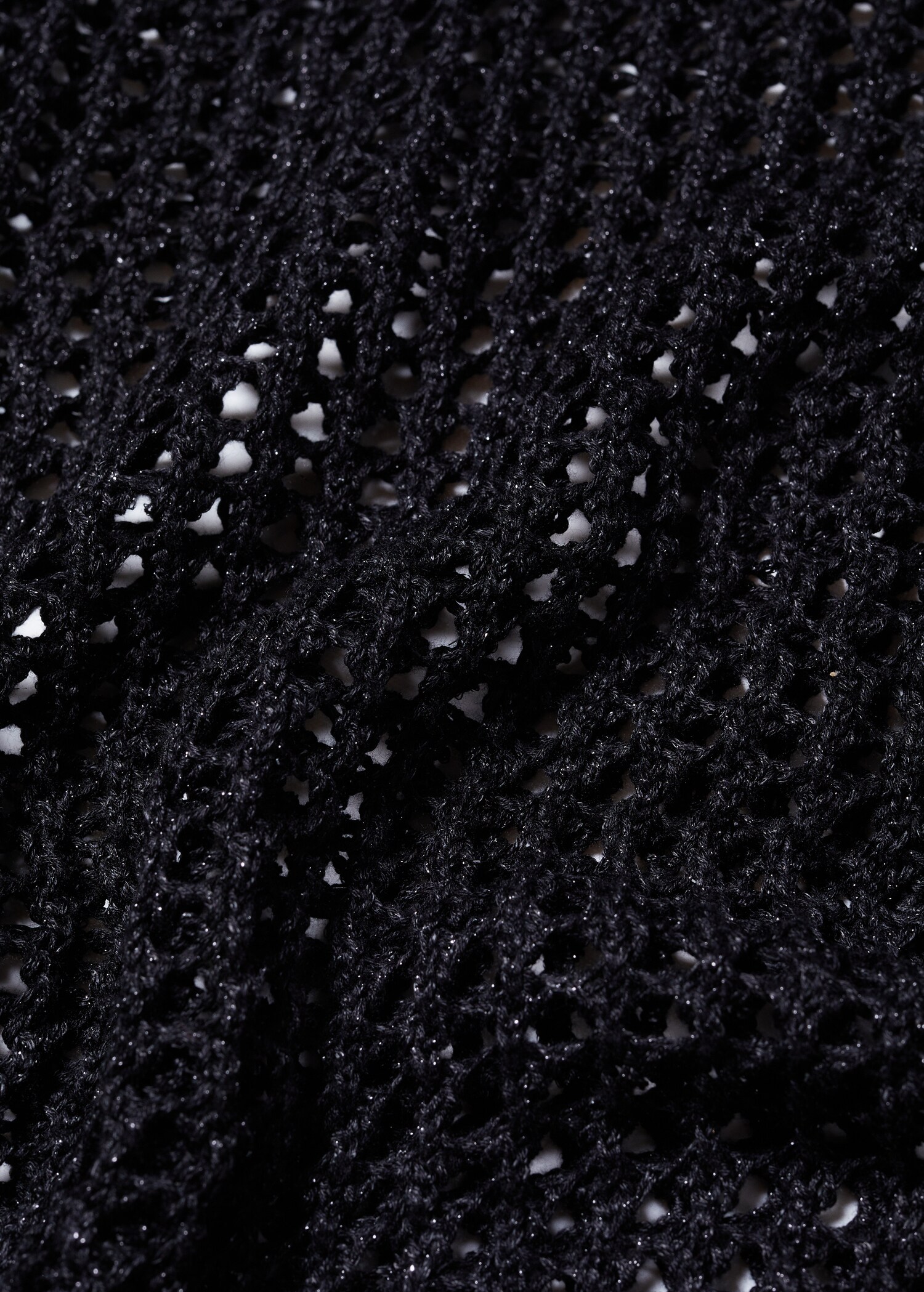Openwork lurex sweater - Details of the article 8