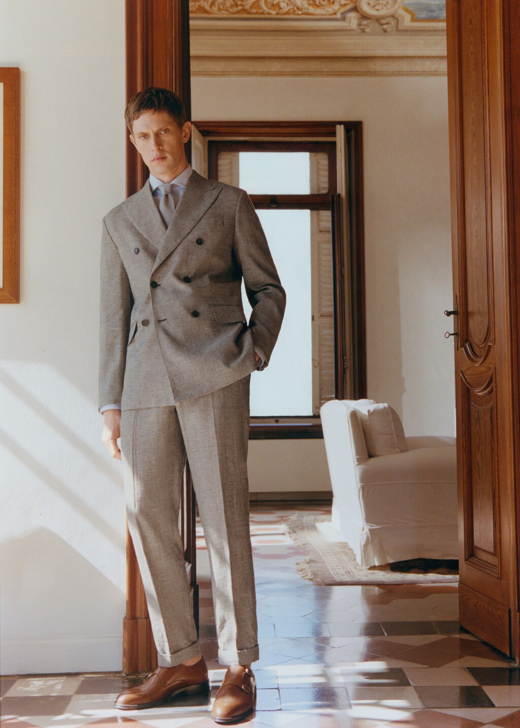 Pantalon costume homme carreaux new arrivals