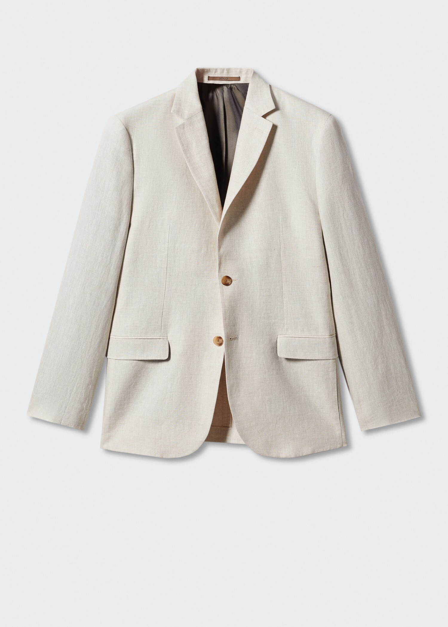 Veste slim fit 100 % lin - Article sans modèle