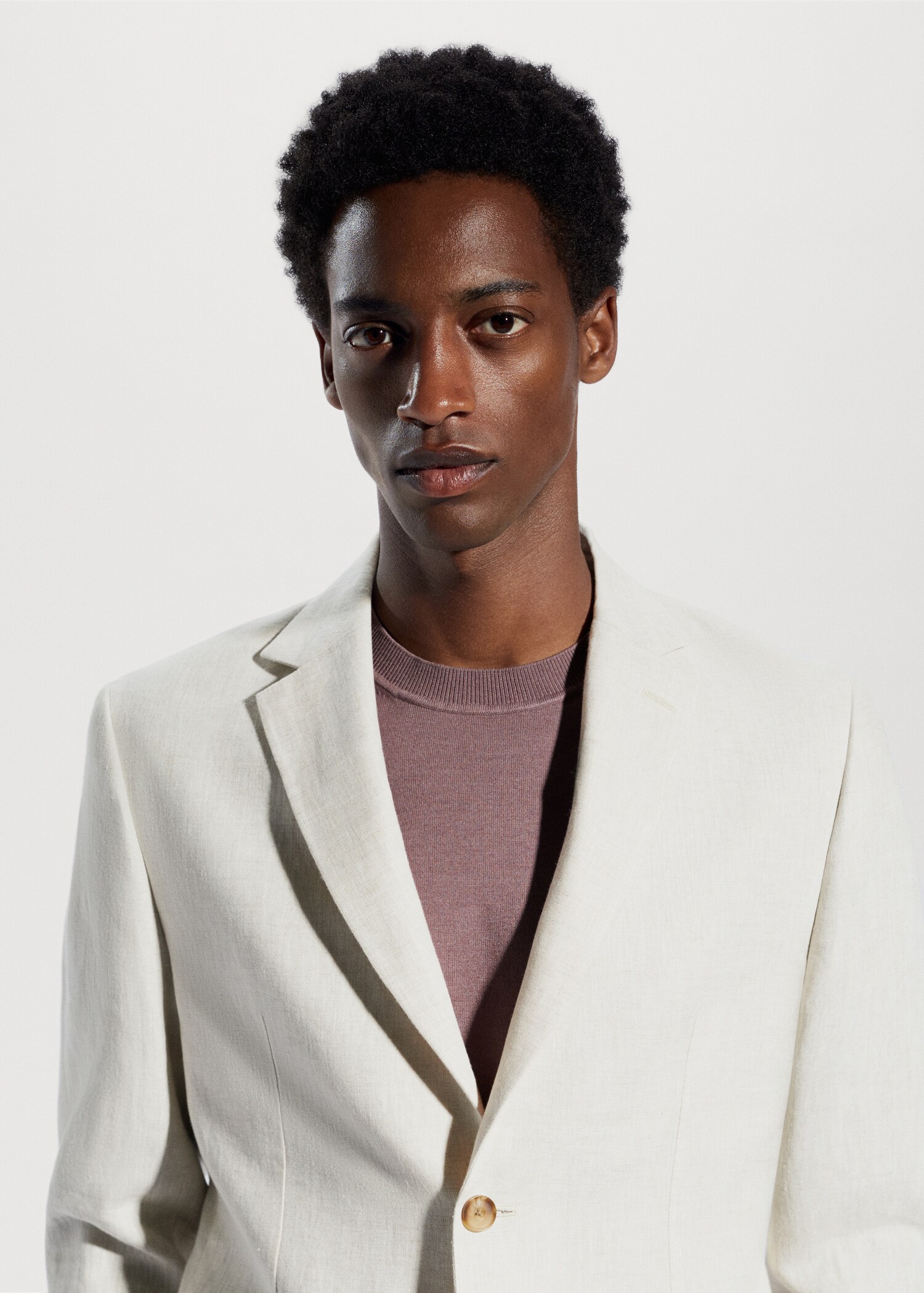 Veste slim fit 100 % lin - Détail de l'article 1