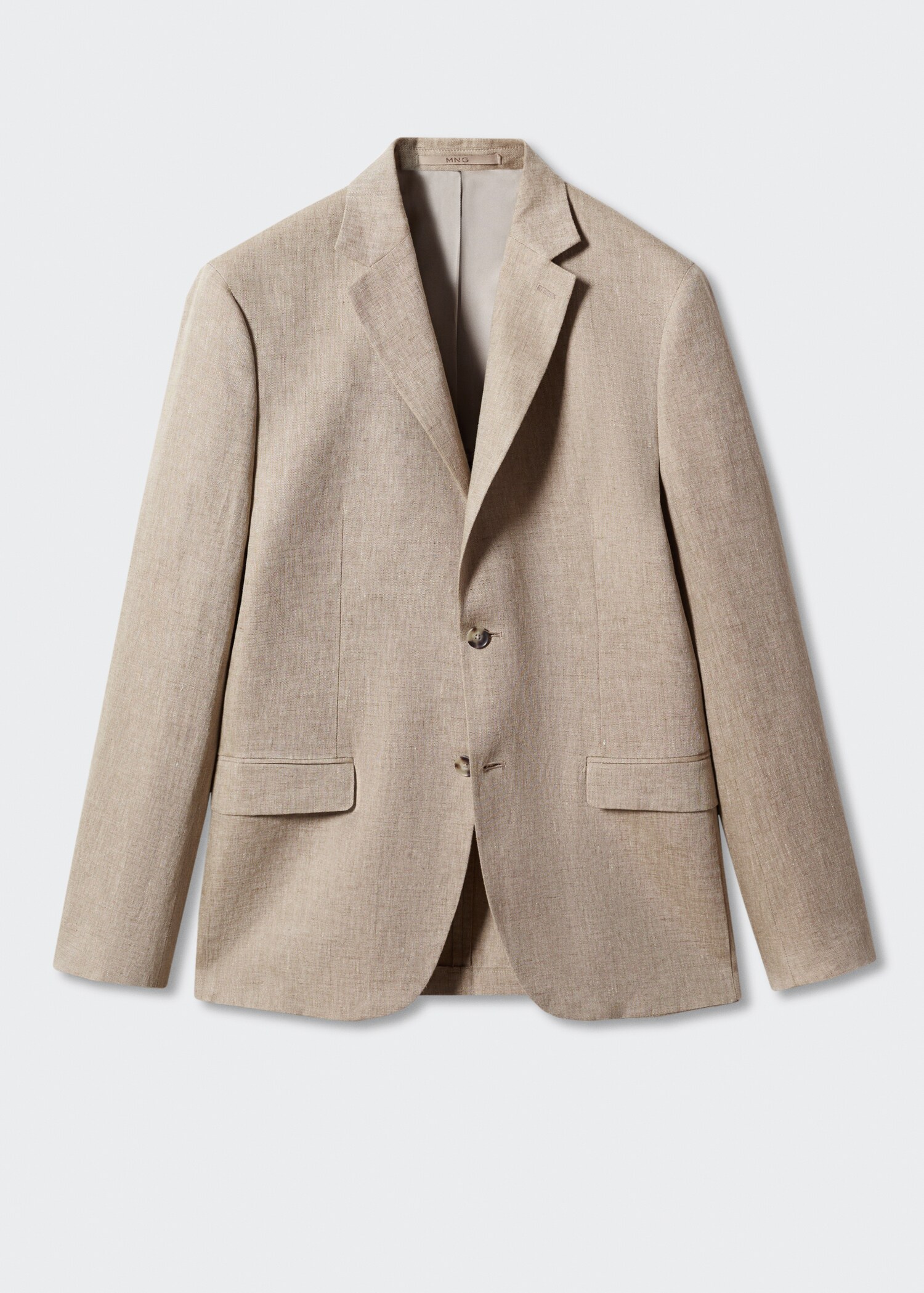 Veste slim fit 100 % lin - Article sans modèle