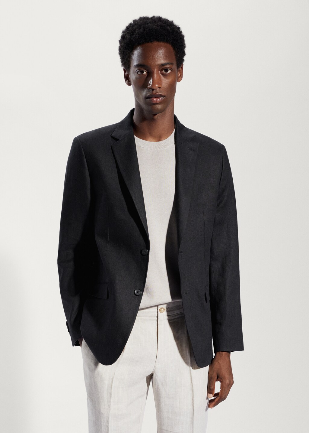 Veste slim fit 100 lin Homme MANGO Nouvelle Caledonie