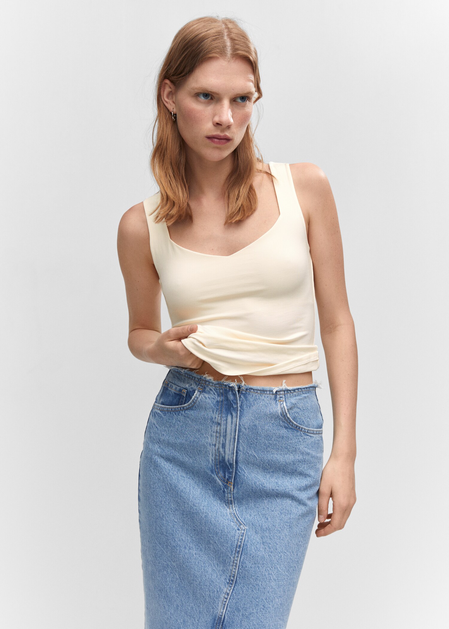 Open elastic top - Medium plane