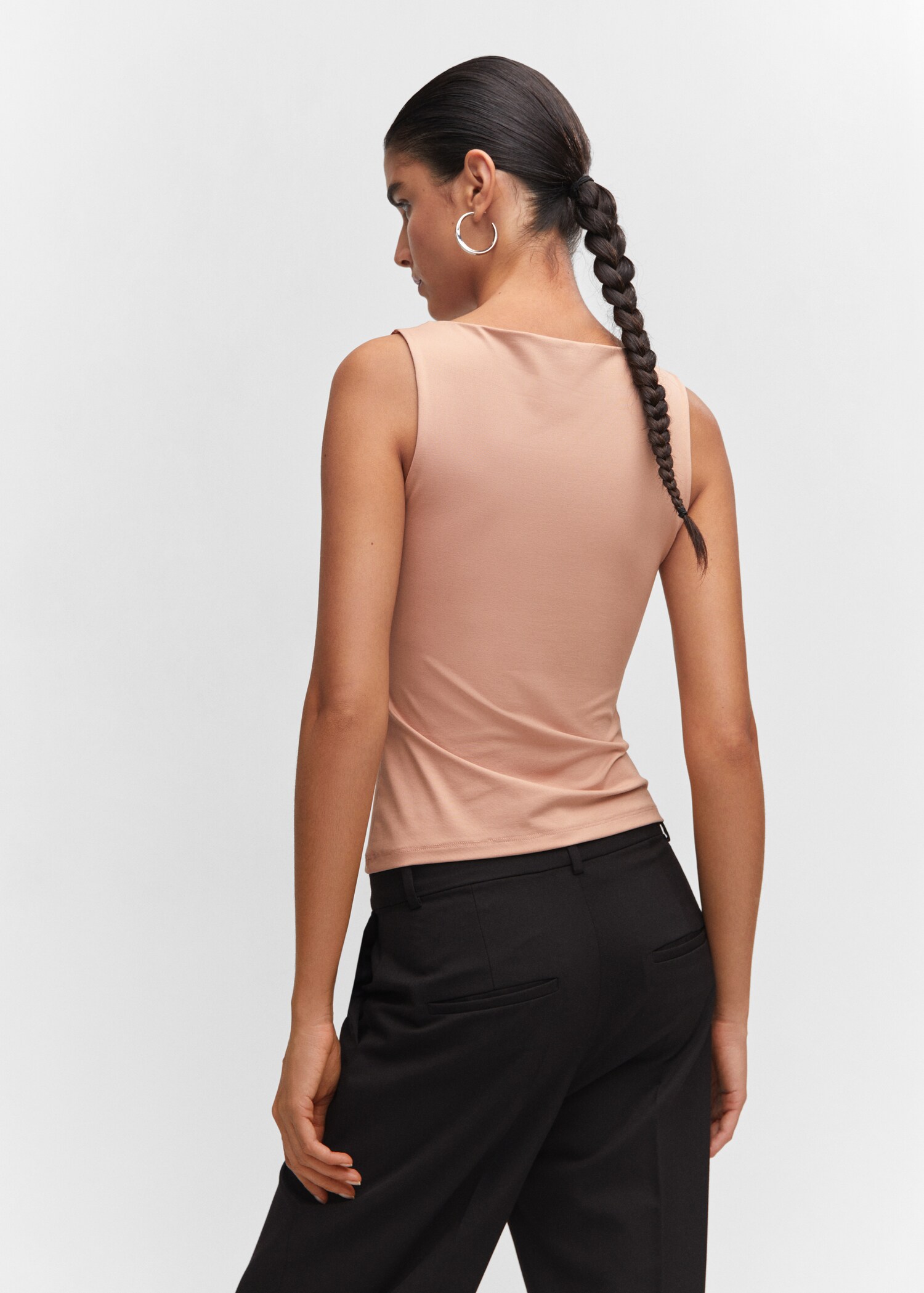 Open elastic top - Reverse of the article