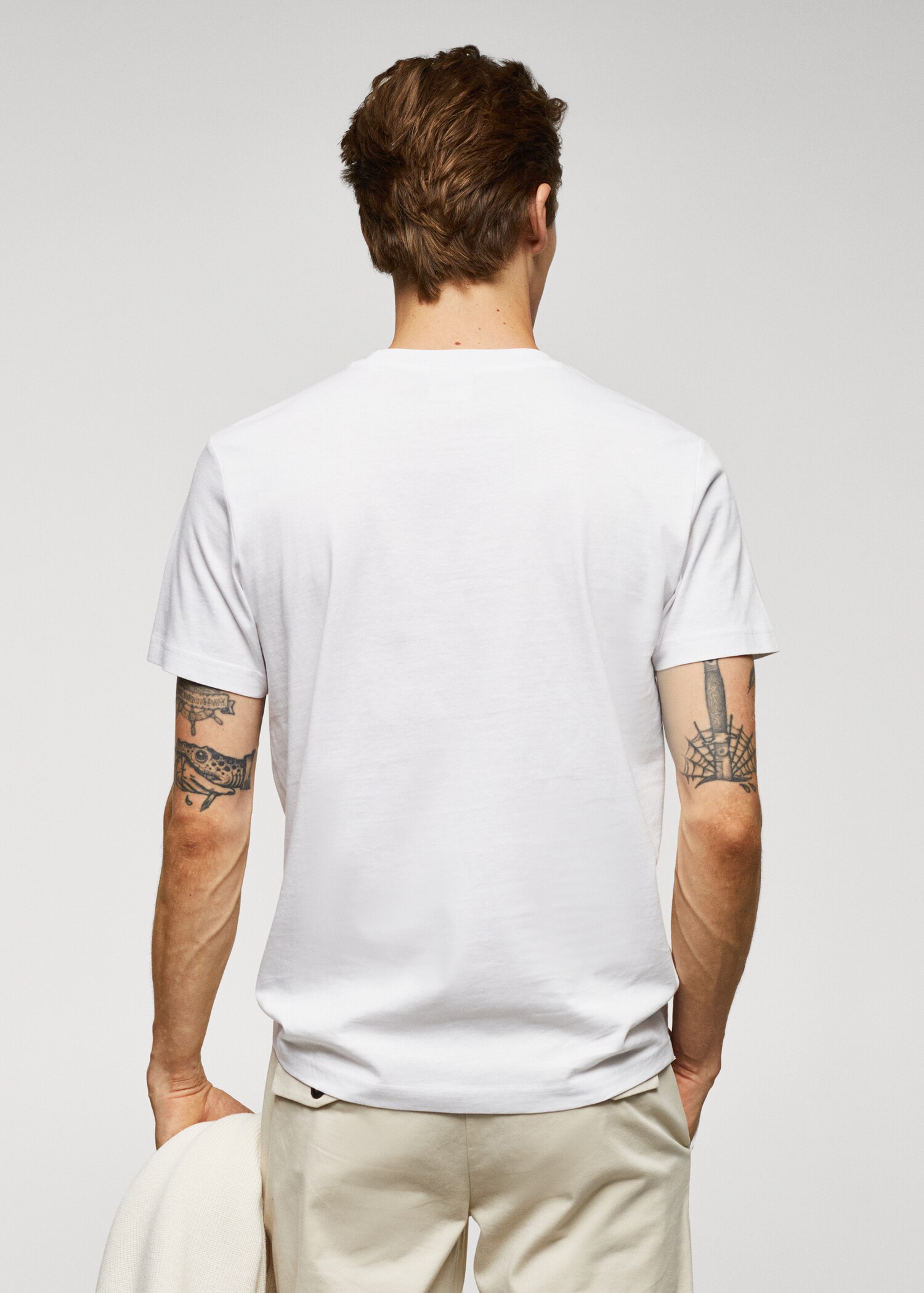 Camiseta logo 100% algodón - Reverso del artículo