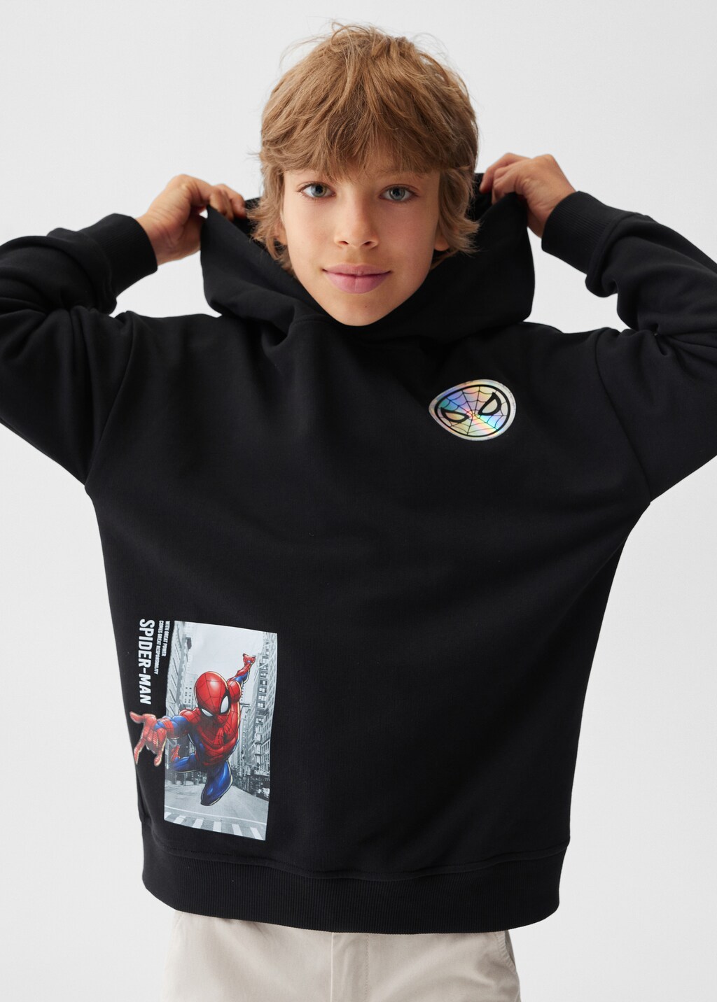 Spider man hoodie boys sale