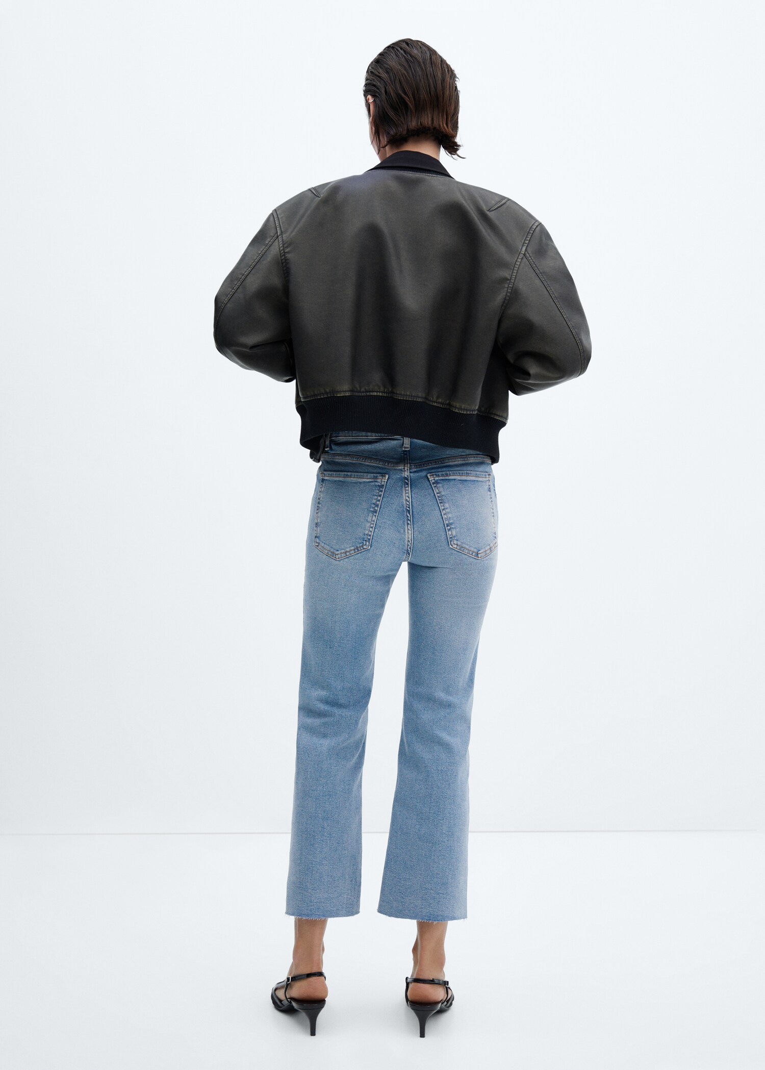 Jeans Sienna flare crop - Reverso del artículo