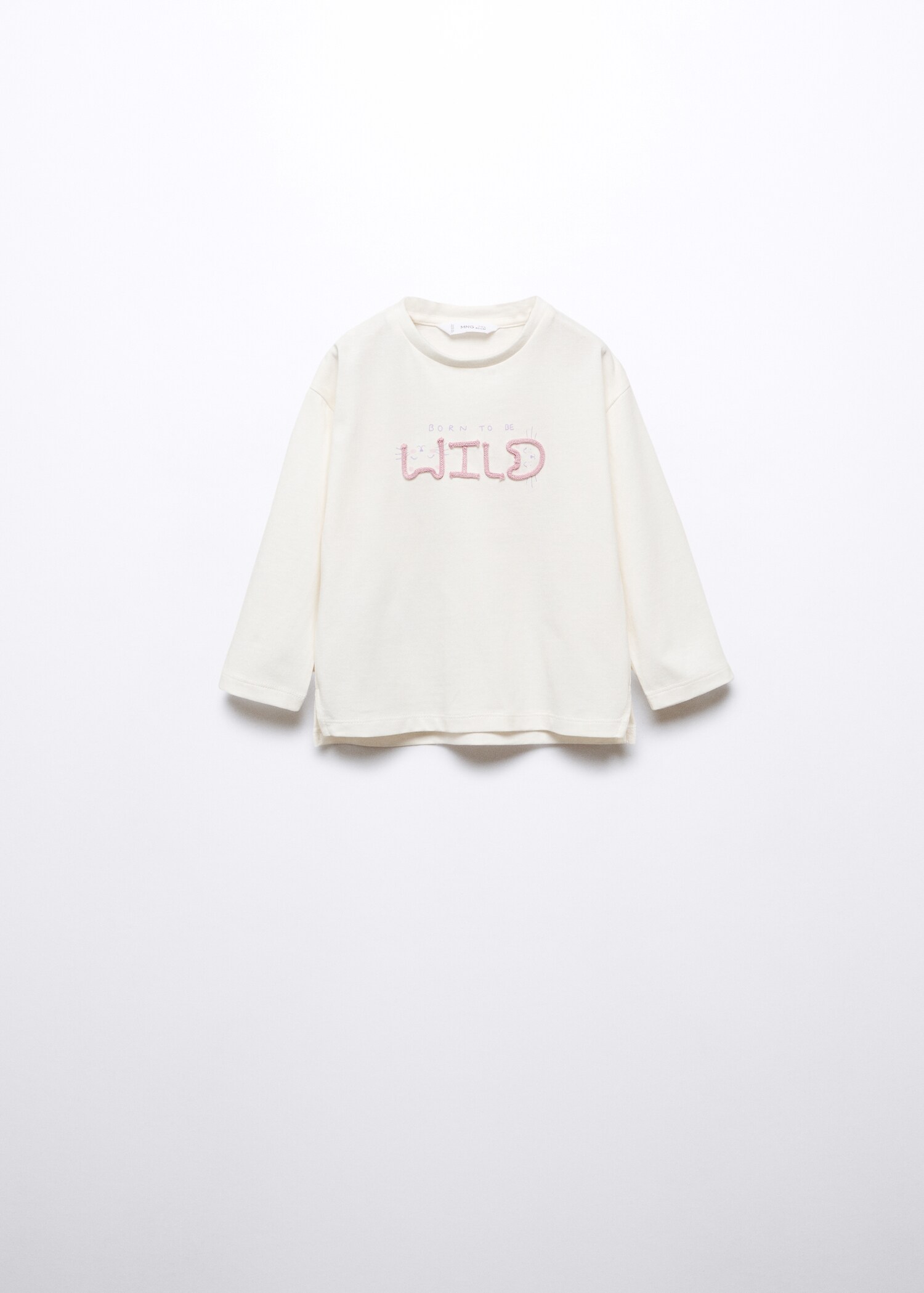 Camiseta manga larga estampada - Artículo sin modelo