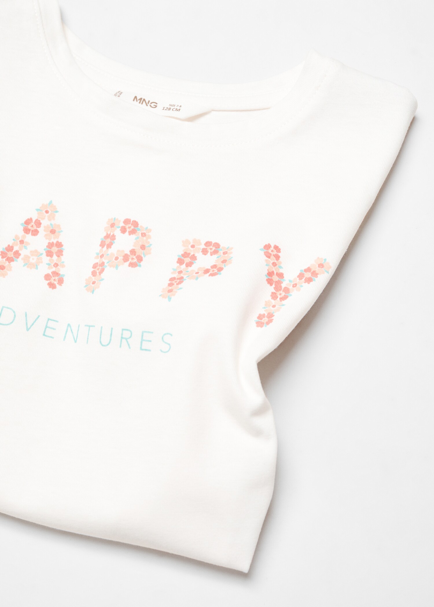 T-Shirt mit Textaufdruck - Detail des Artikels 8