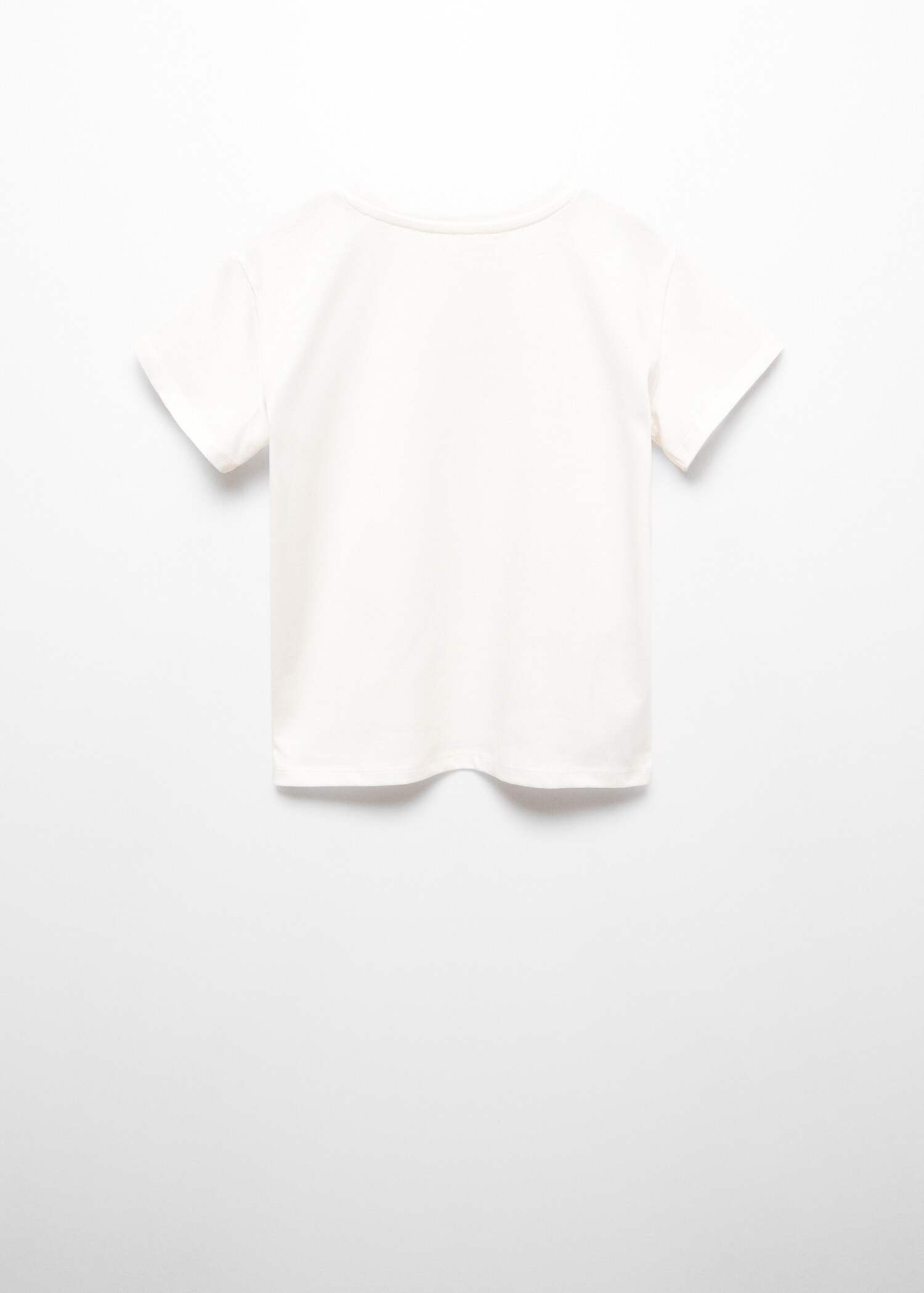 T-shirt pesan motif - Versi terbalik dari barang