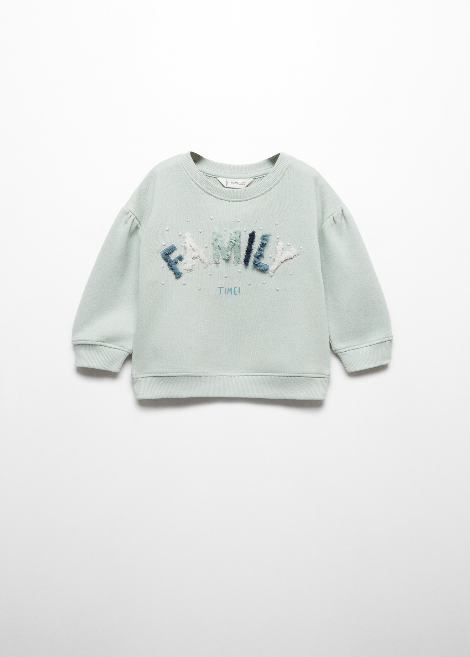 Sudadera mensaje algodón - Artículo sin modelo