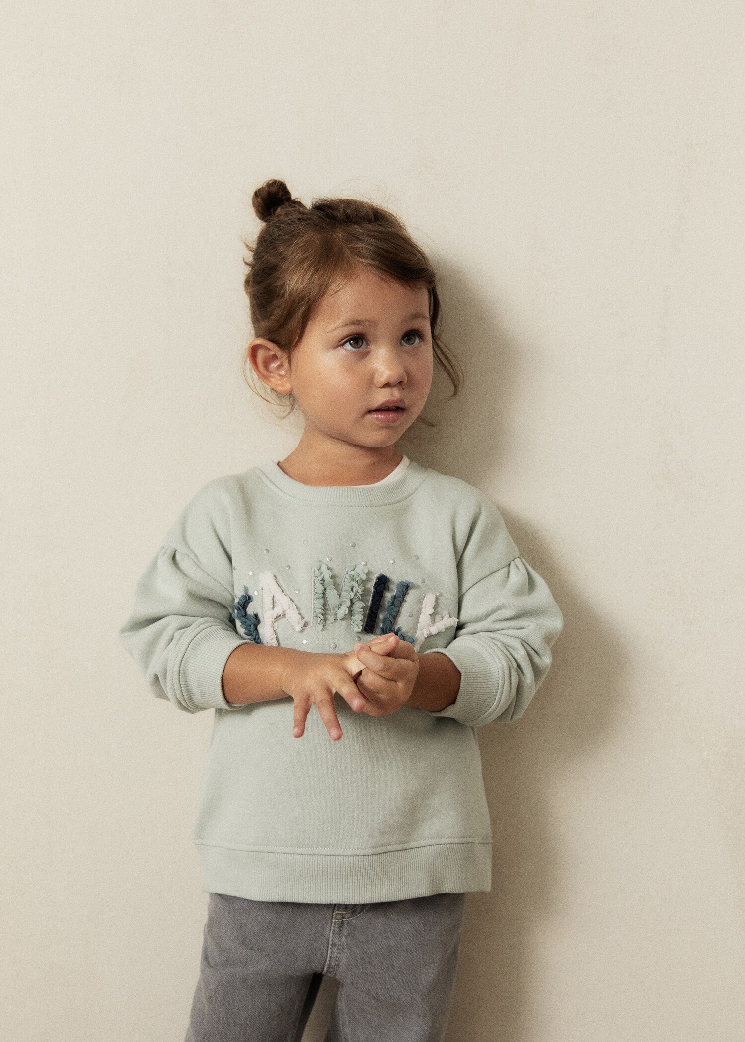 Sudadera mensaje algodón - Detalle del artículo 5