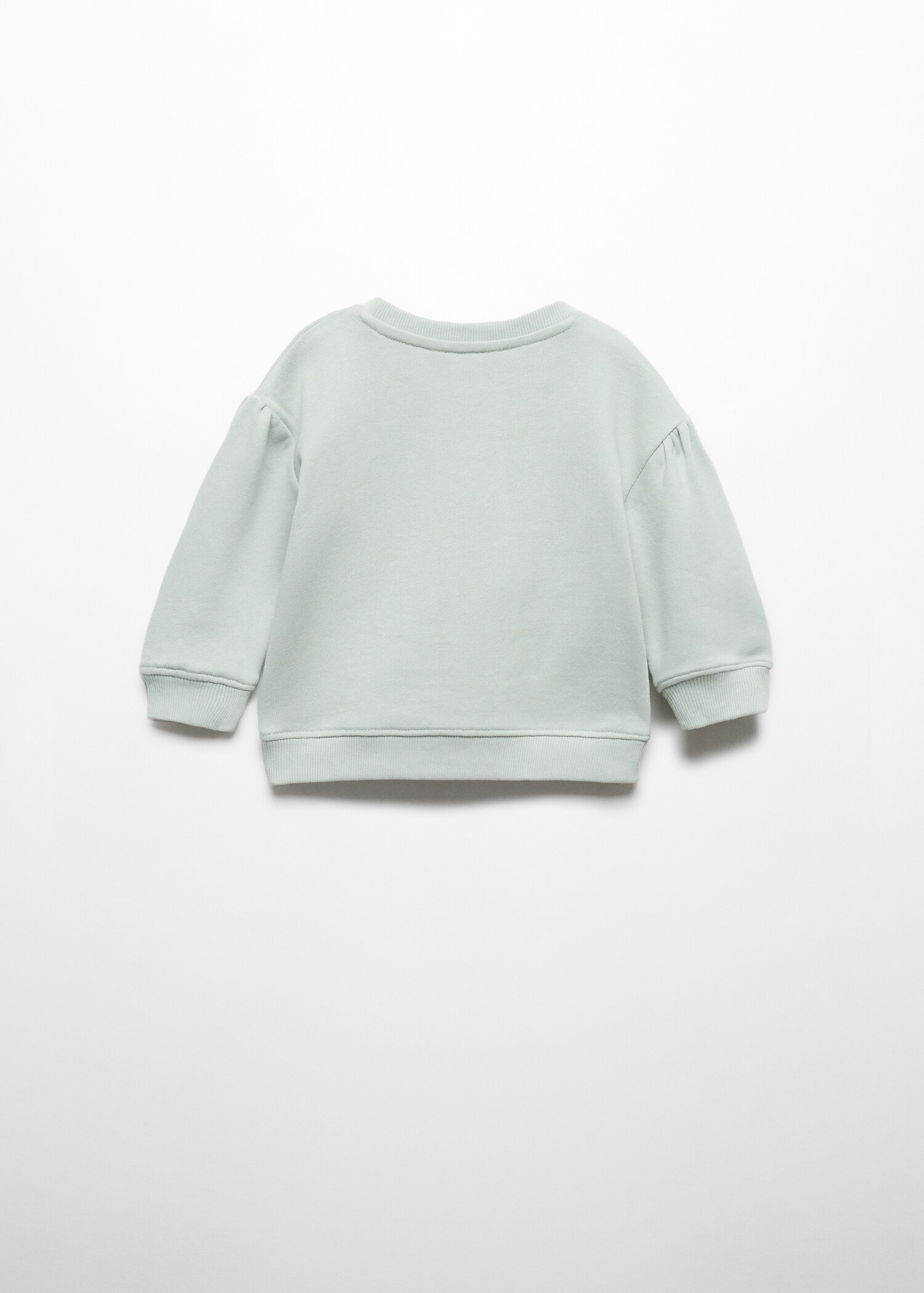 Sudadera mensaje algodón - Reverso del artículo